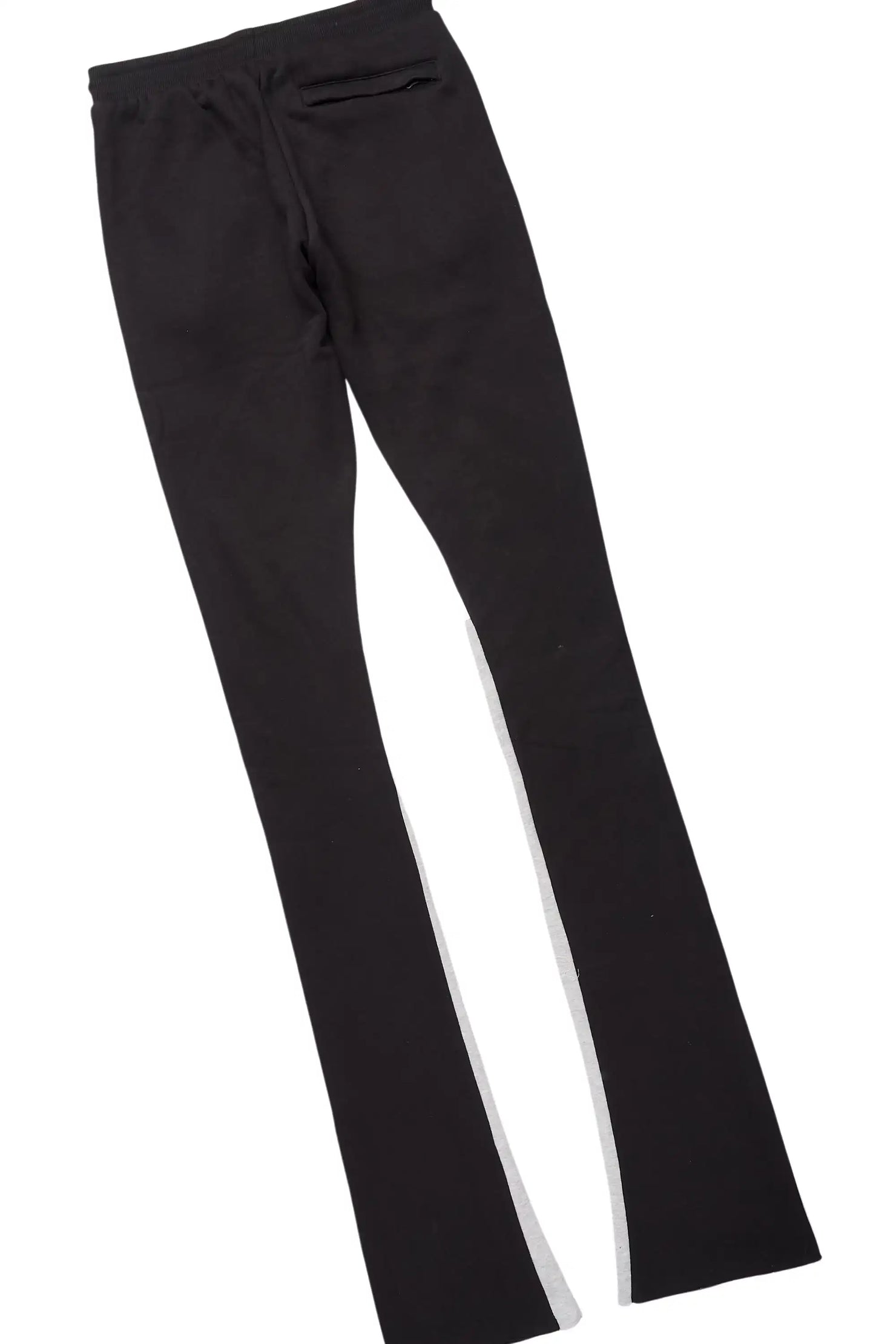 Boys States Black Hoodie/Stacked Jean Set