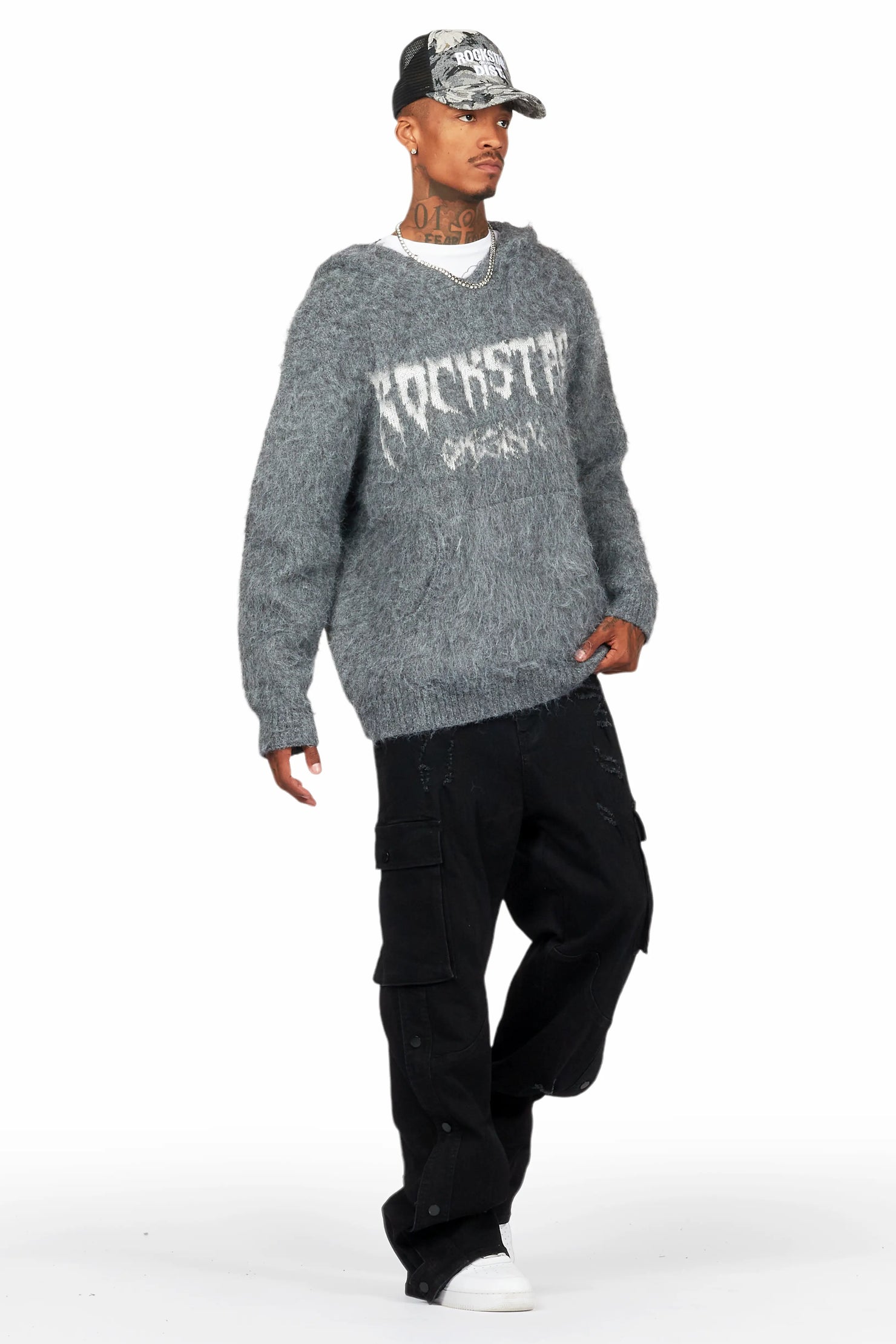 Kuiper Black Baggy Fit Jean