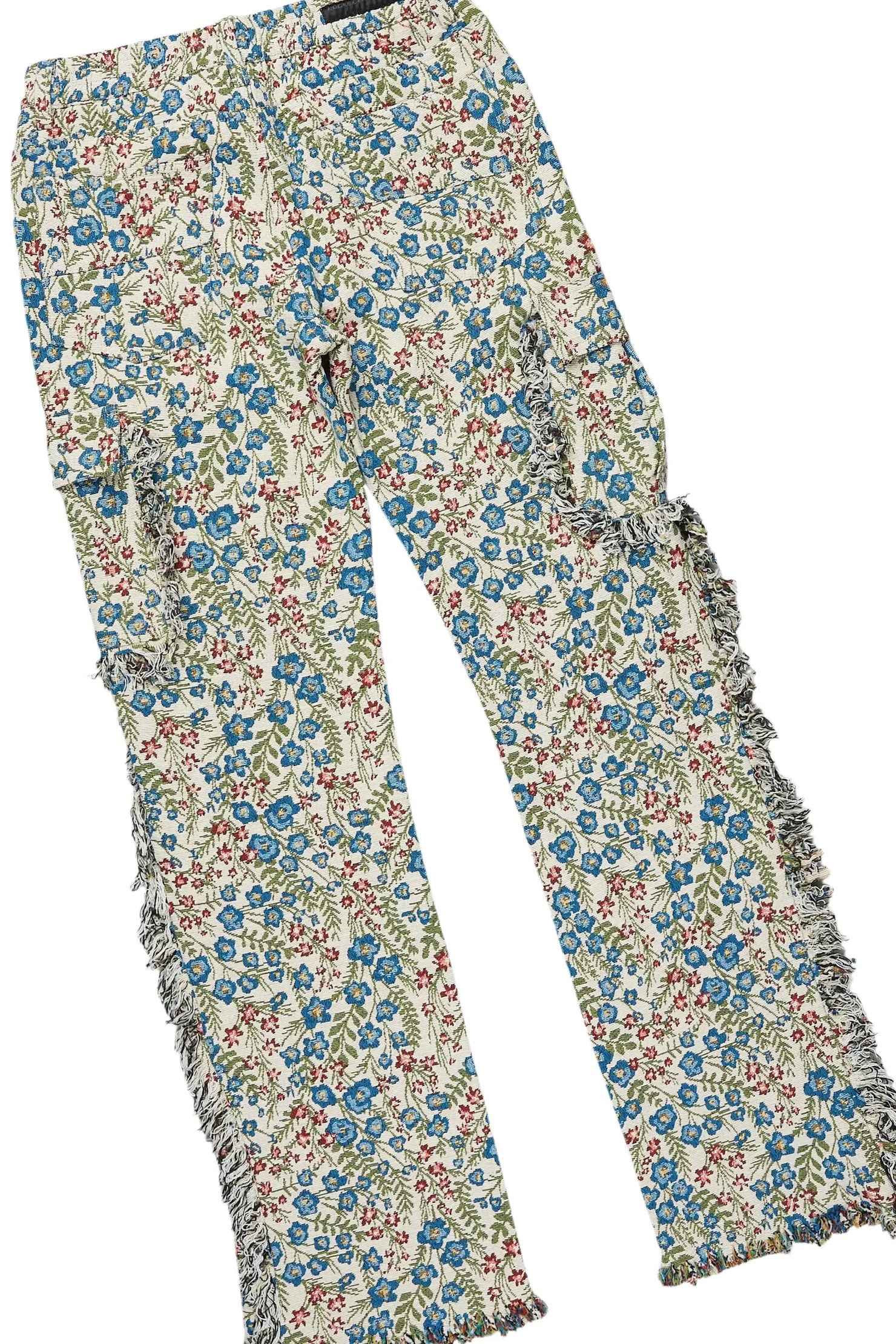 Boys Beno Heather Grey Hoodie/Stacked Flare Jean Set