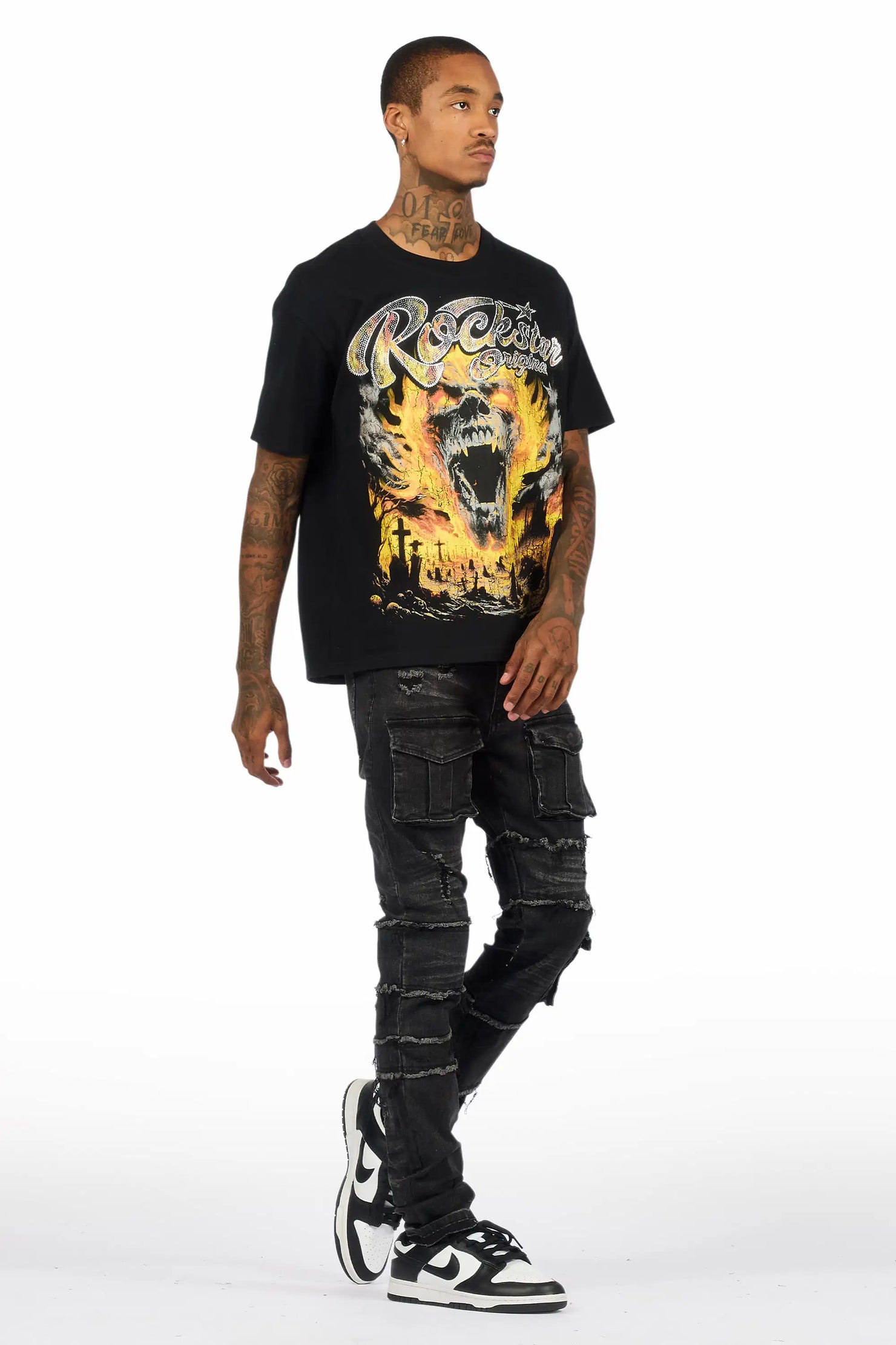 Folant Dark Grey Skinny Fit Jean