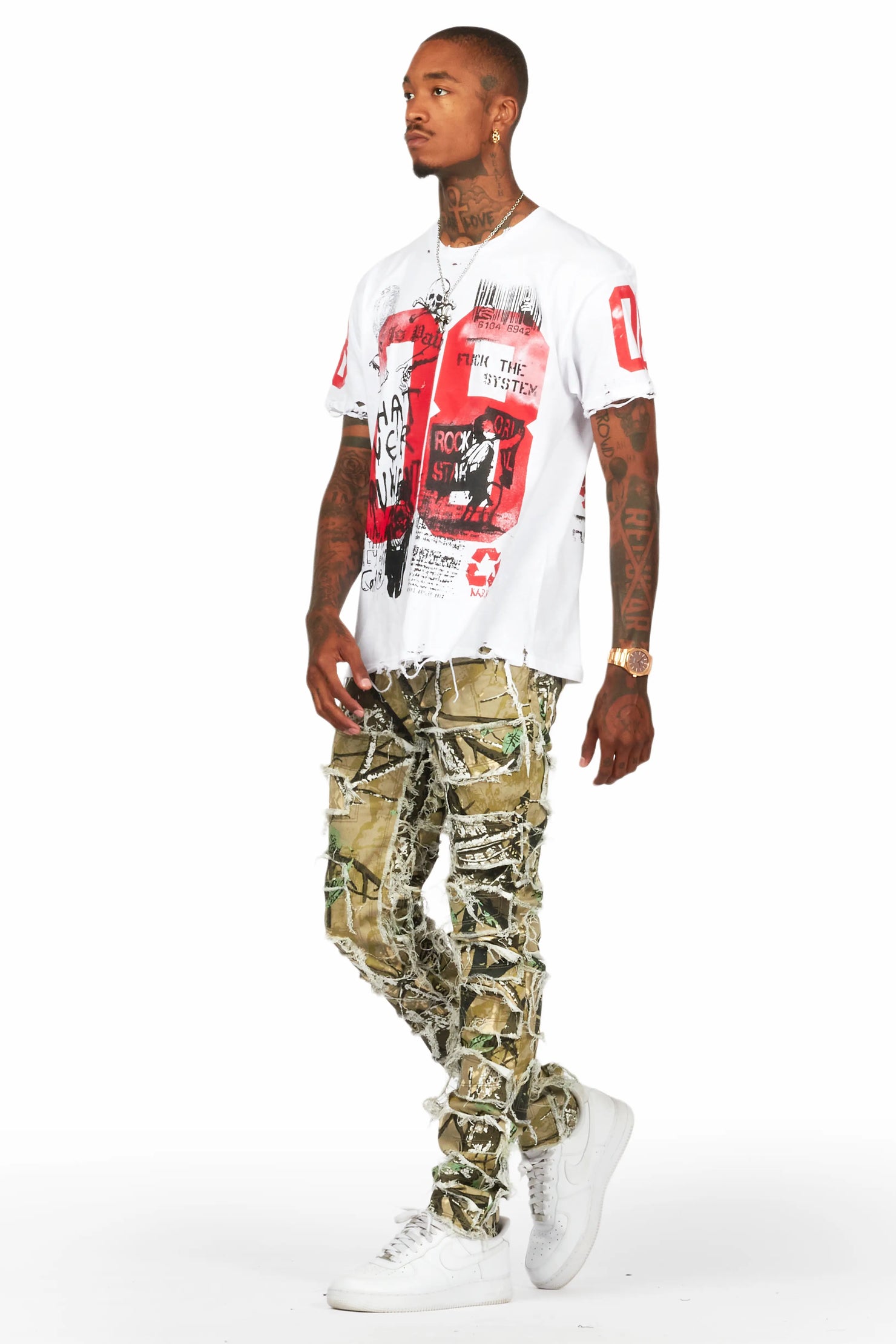 Shake Tree Camo Slim Fit Jean