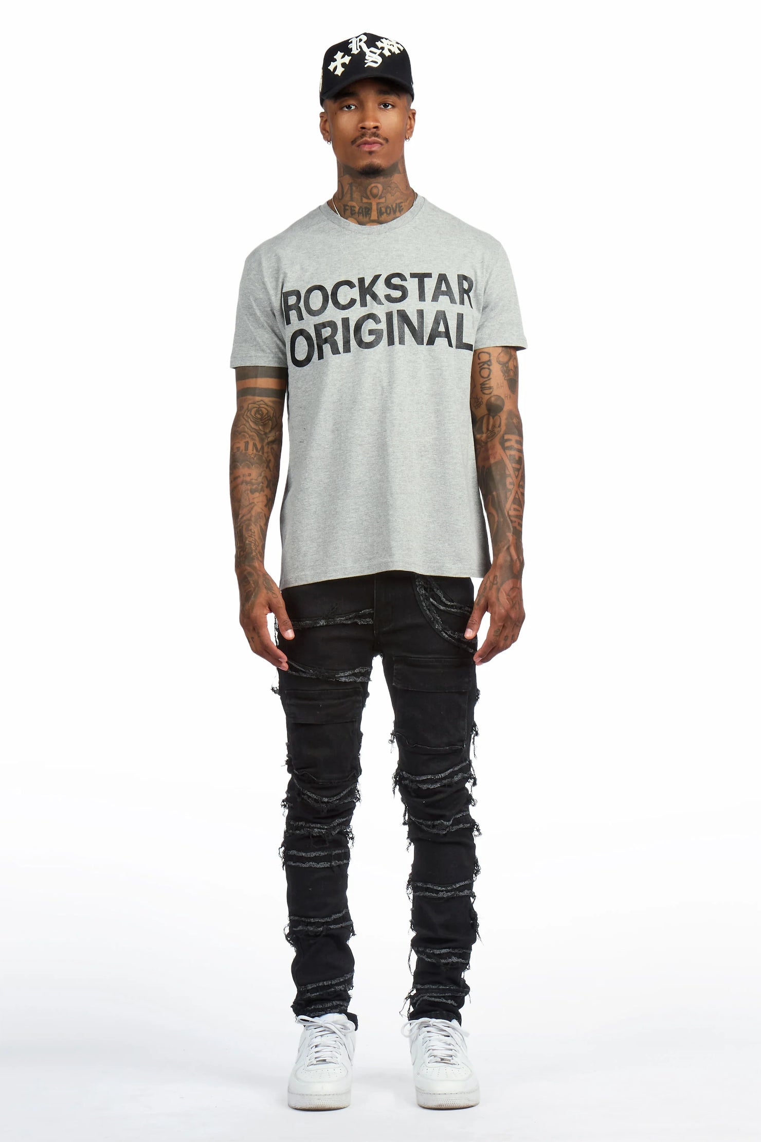 Vasco Black Skinny Fit Jean