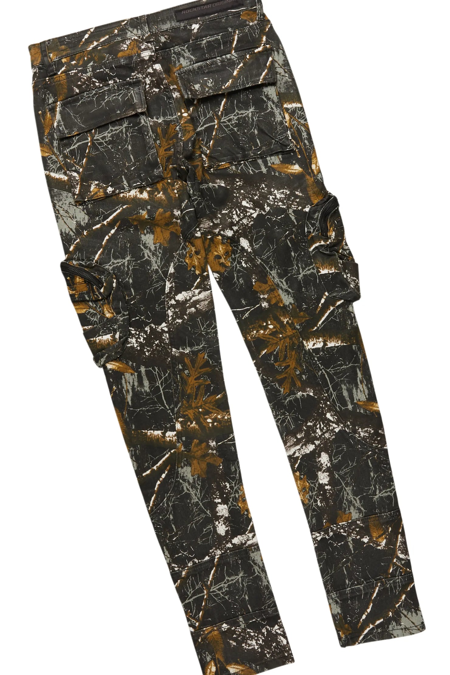 Lake White/Camo T-Shirt & Slvion Slim Fit Jean Bundle