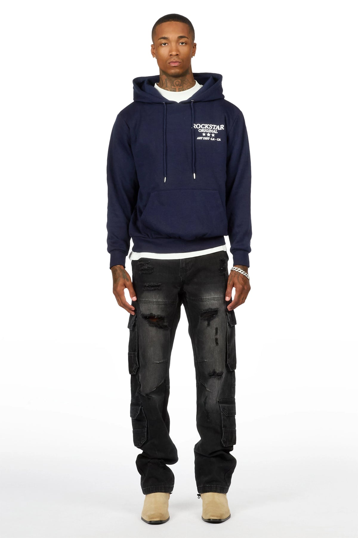 Sylvie Black Straight Fit Jean