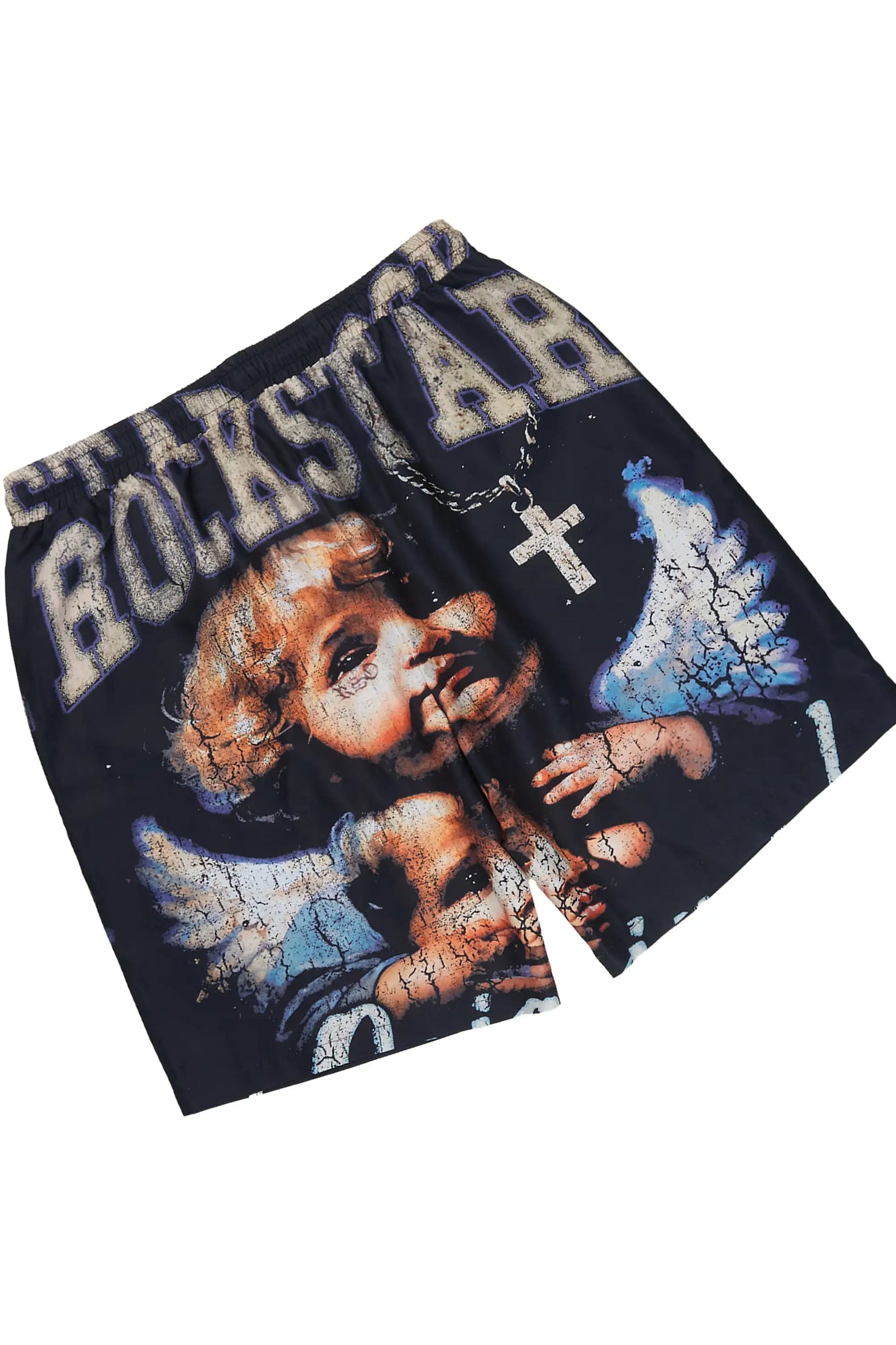 Boys Deiter Black Button Down Shirt/Short Set
