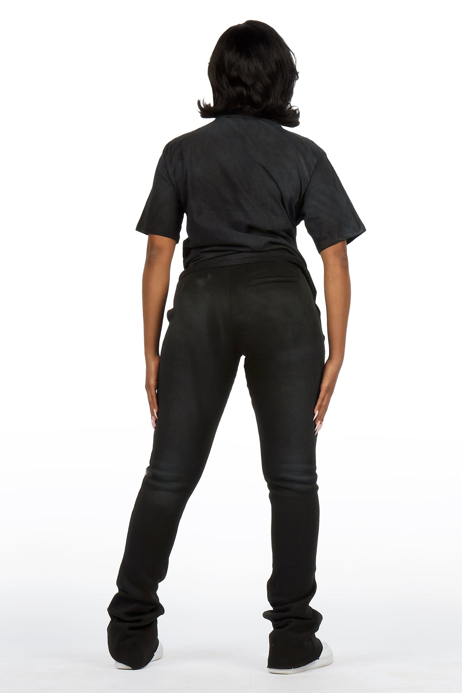 Bridgette Black T-Shirt Trackset