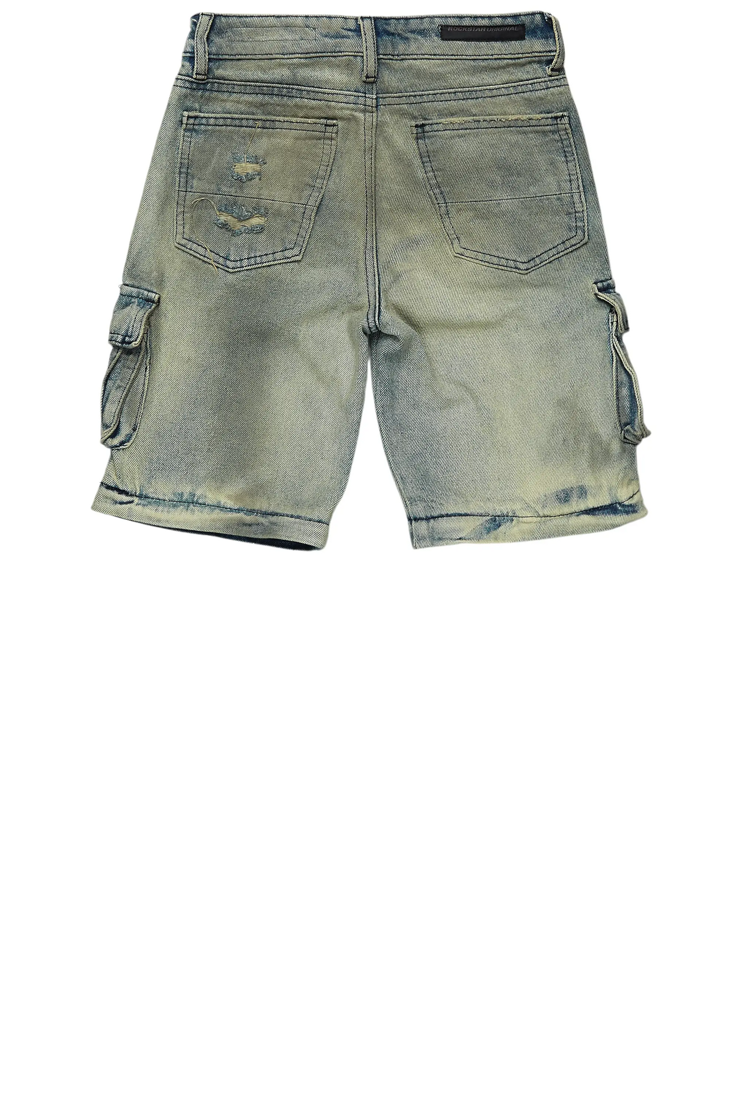 Rupert Vintage Blue Baggy Fit Zip Off Jean