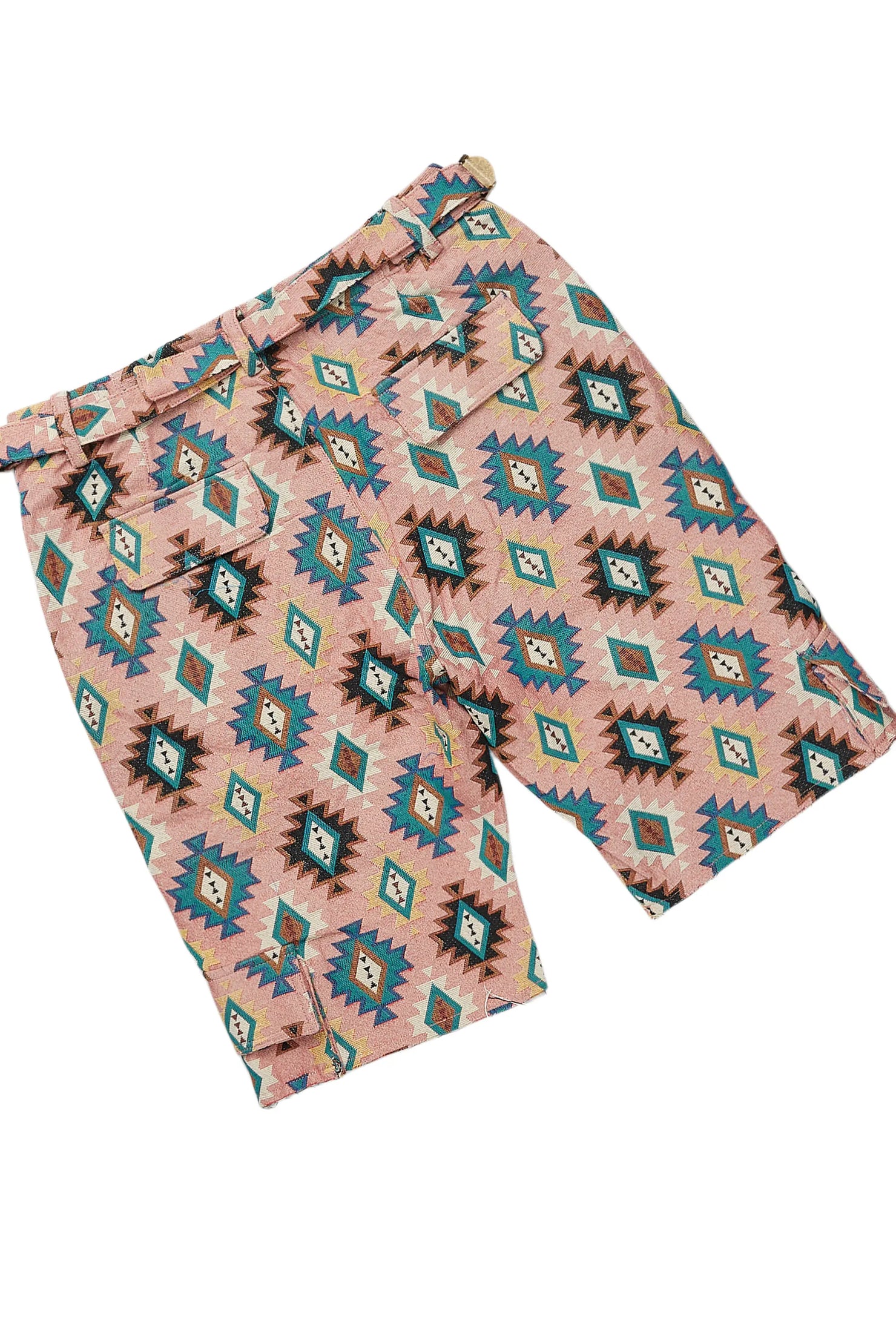 Andraila White/Pink T-Shirt Short Set