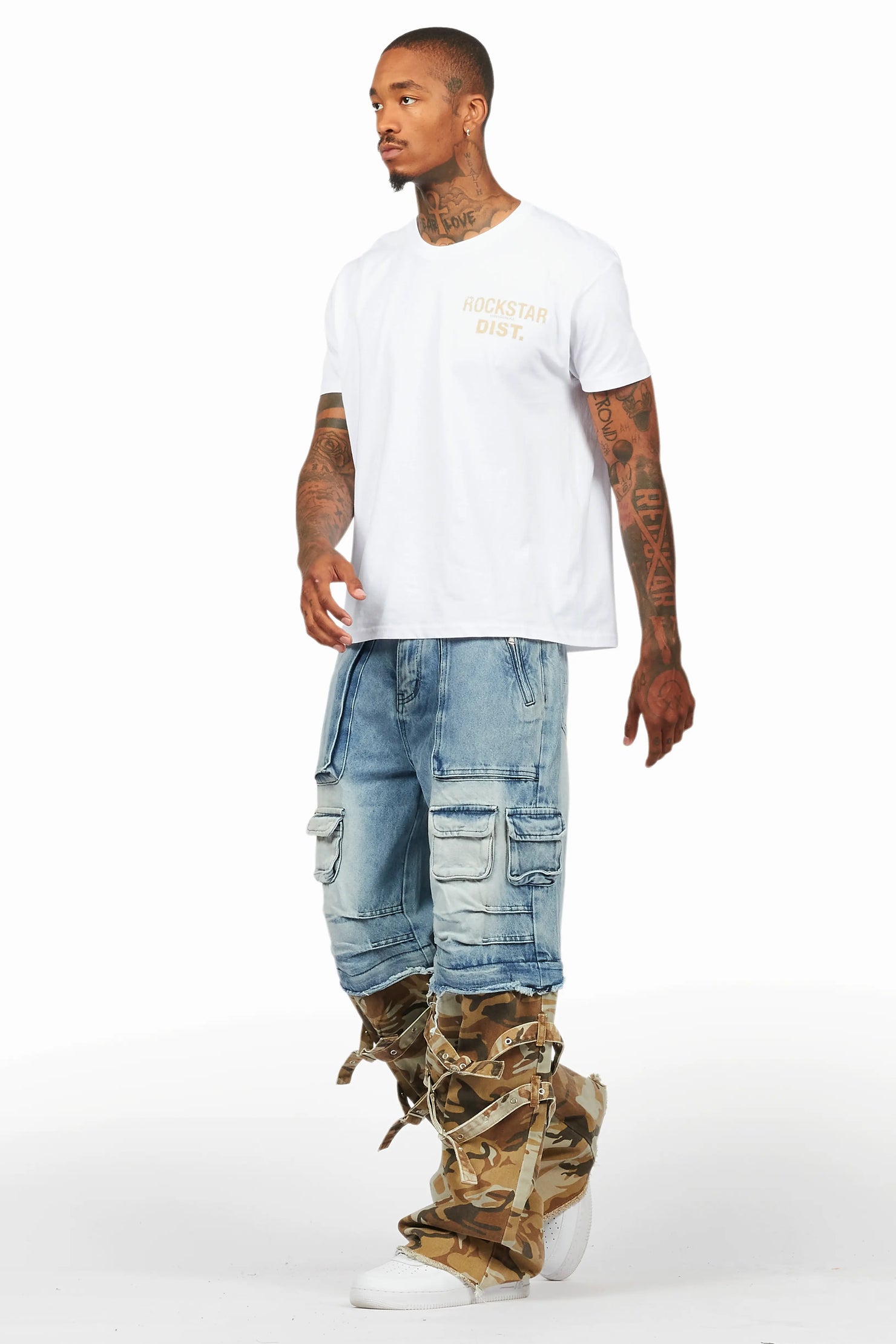 Exxus Light Blue Baggy Fit Jean