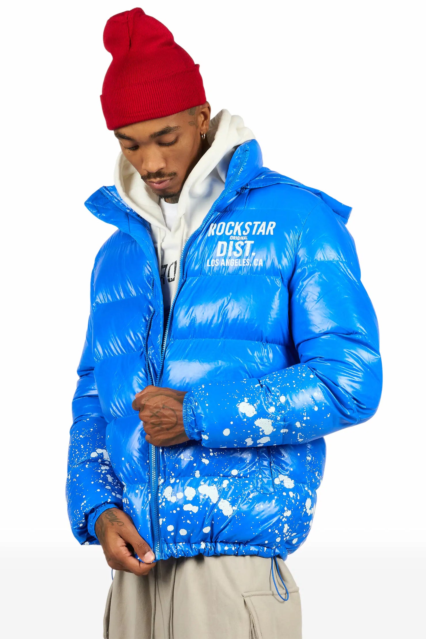 Raffer Royal Heavy Puffer Jacket