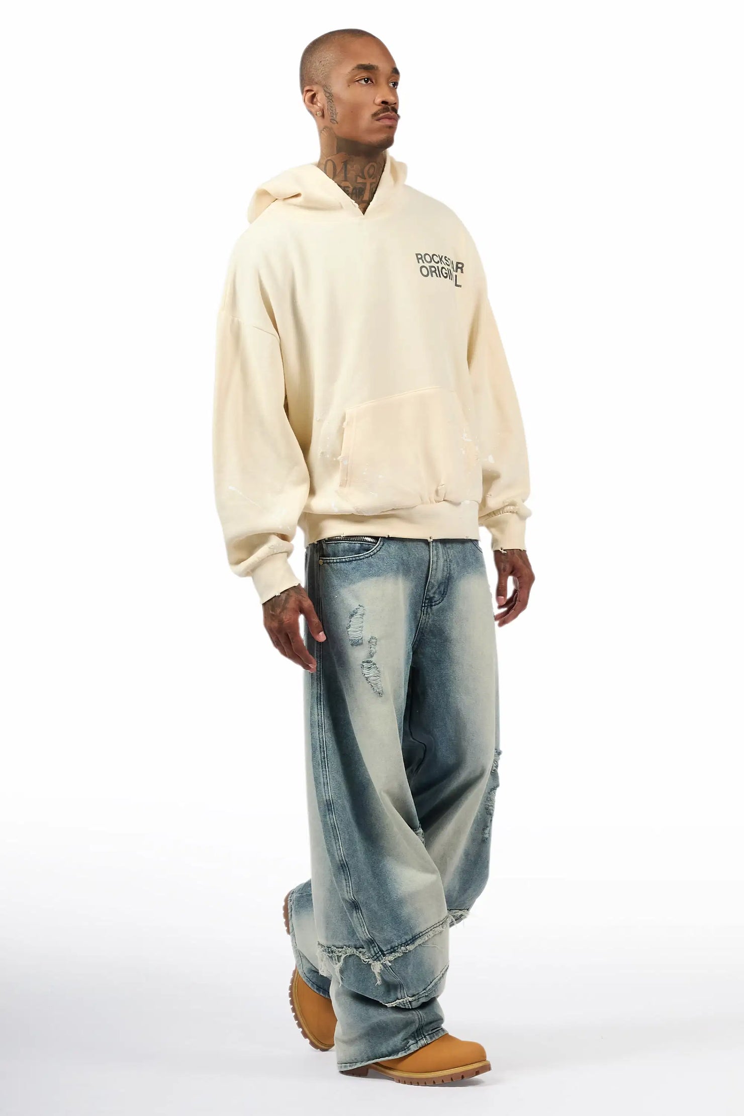 Novacane Blue Barrel Fit Jean