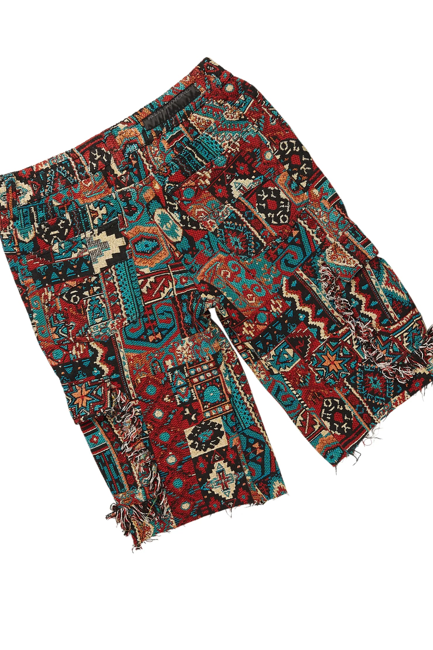 Lake White/Aqua T-Shirt/Tapestry Short Set