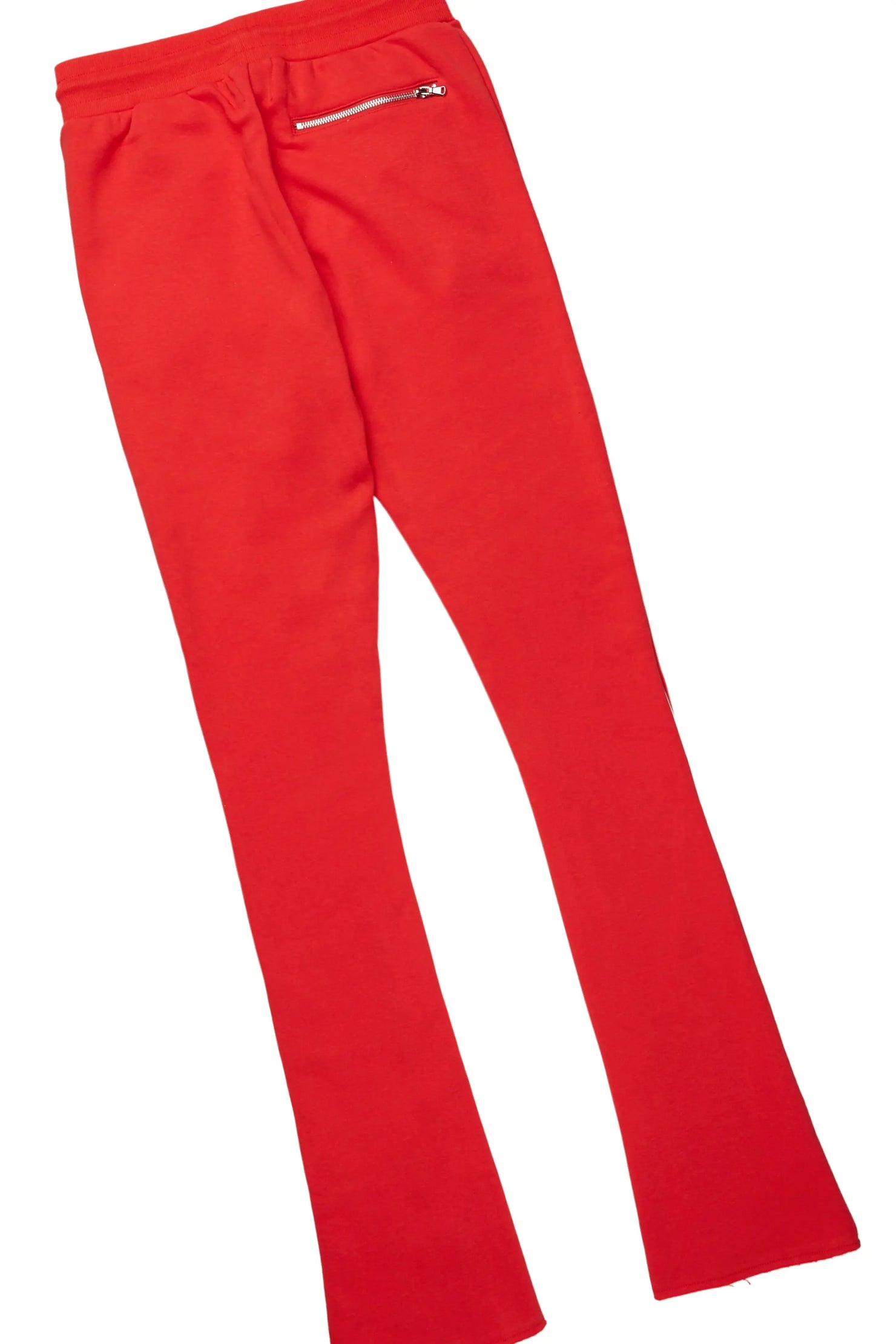 Mancha White/Red T-Shirt Stacked Flare Track Set