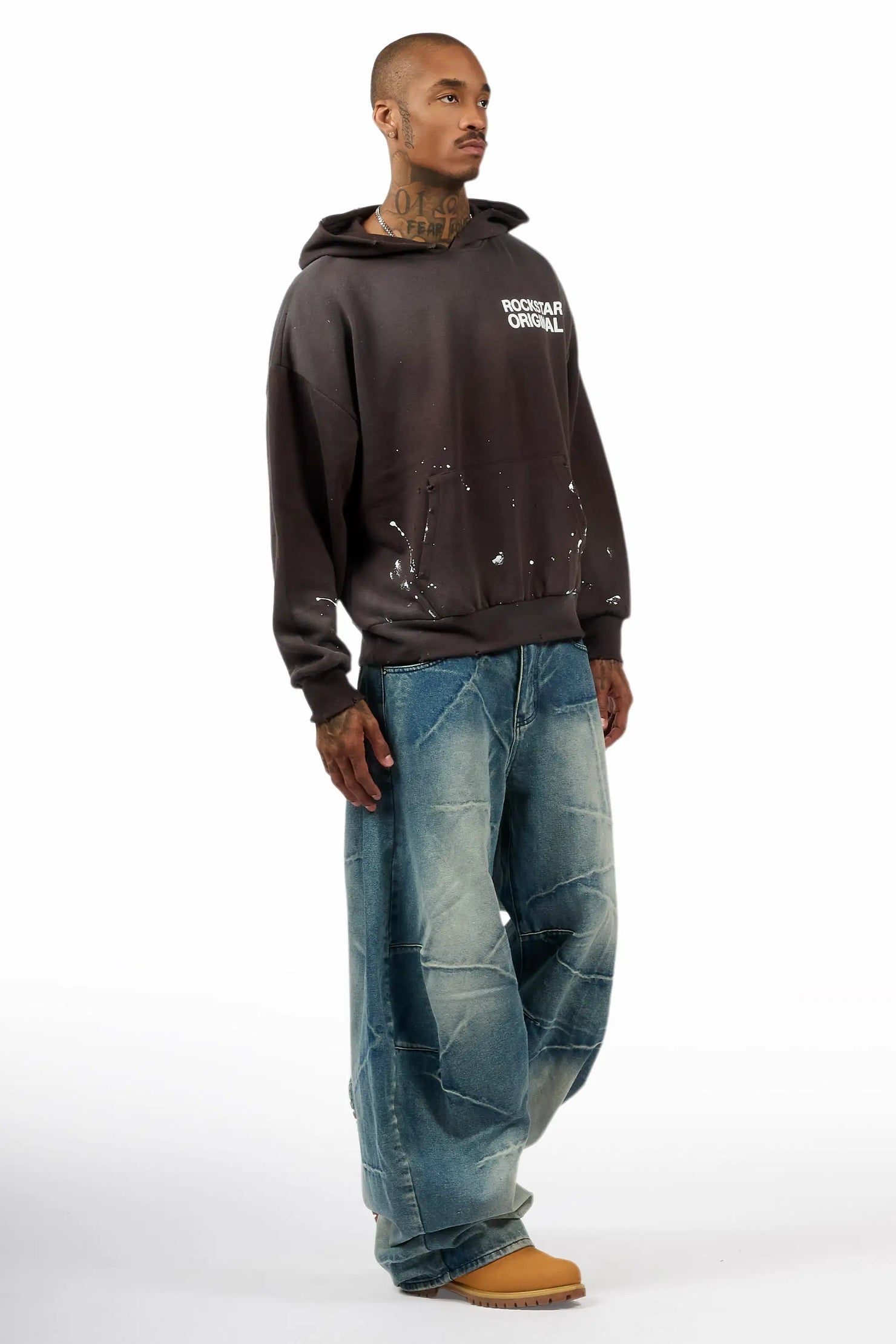 Harlem Blue Barrel Fit Jean