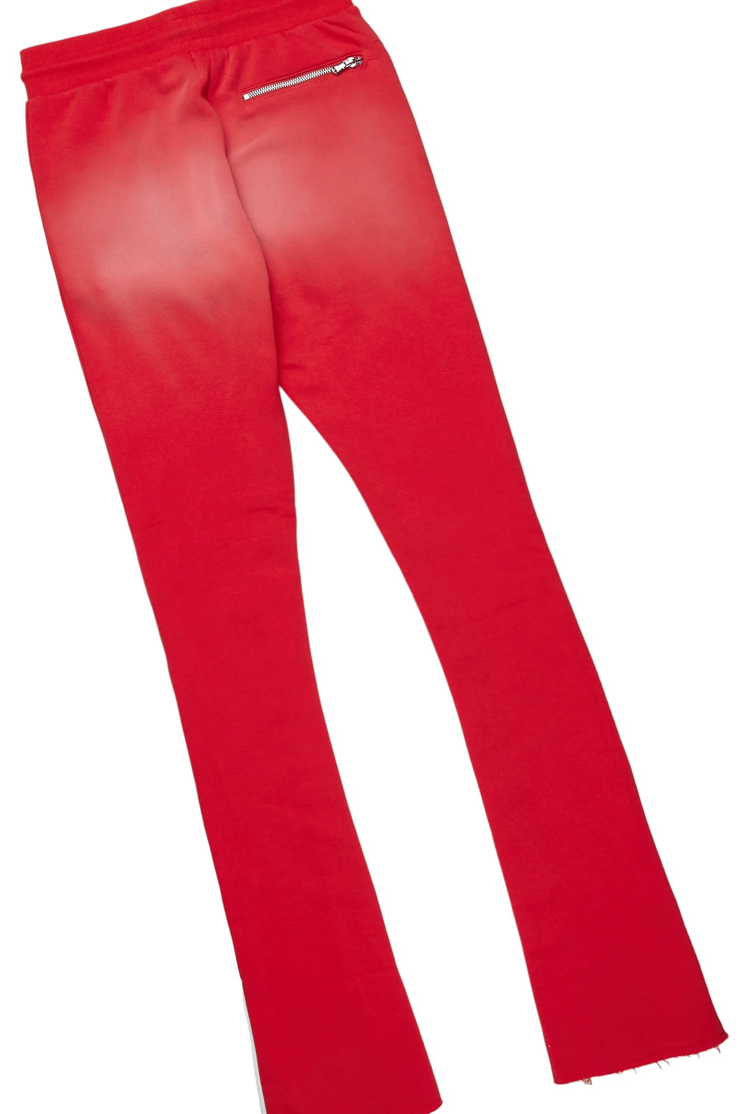 Kizzma Red T-Shirt/Stacked Flare Pant Set