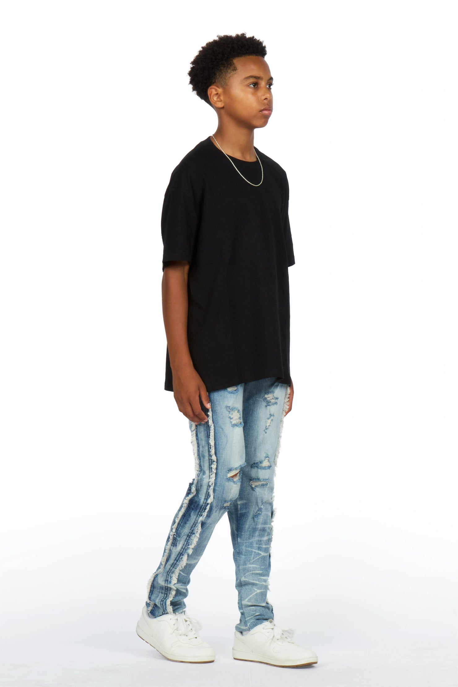 Boys Rugged Blue Slim Jean