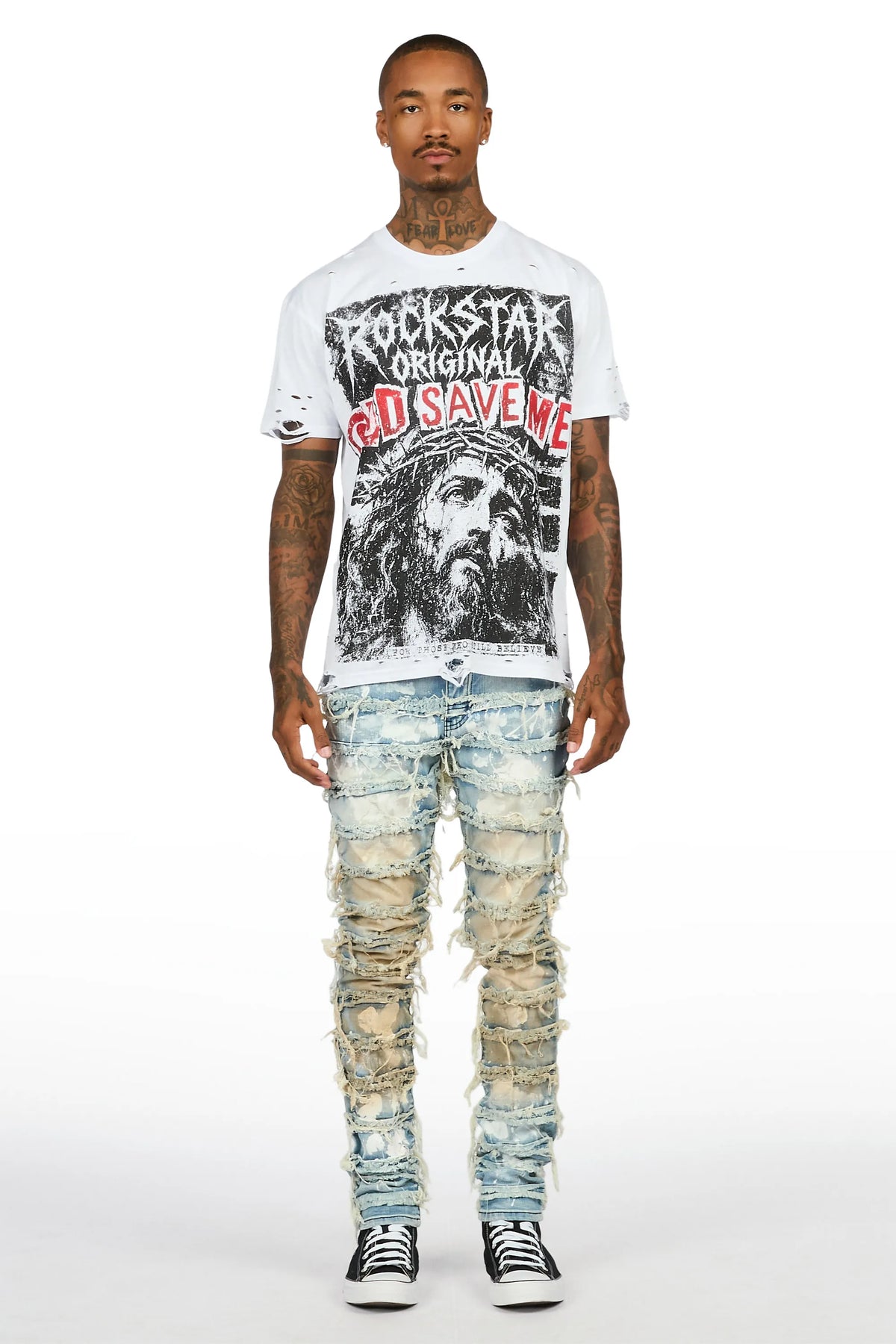 Garson Light Wash Skinny Fit Jean