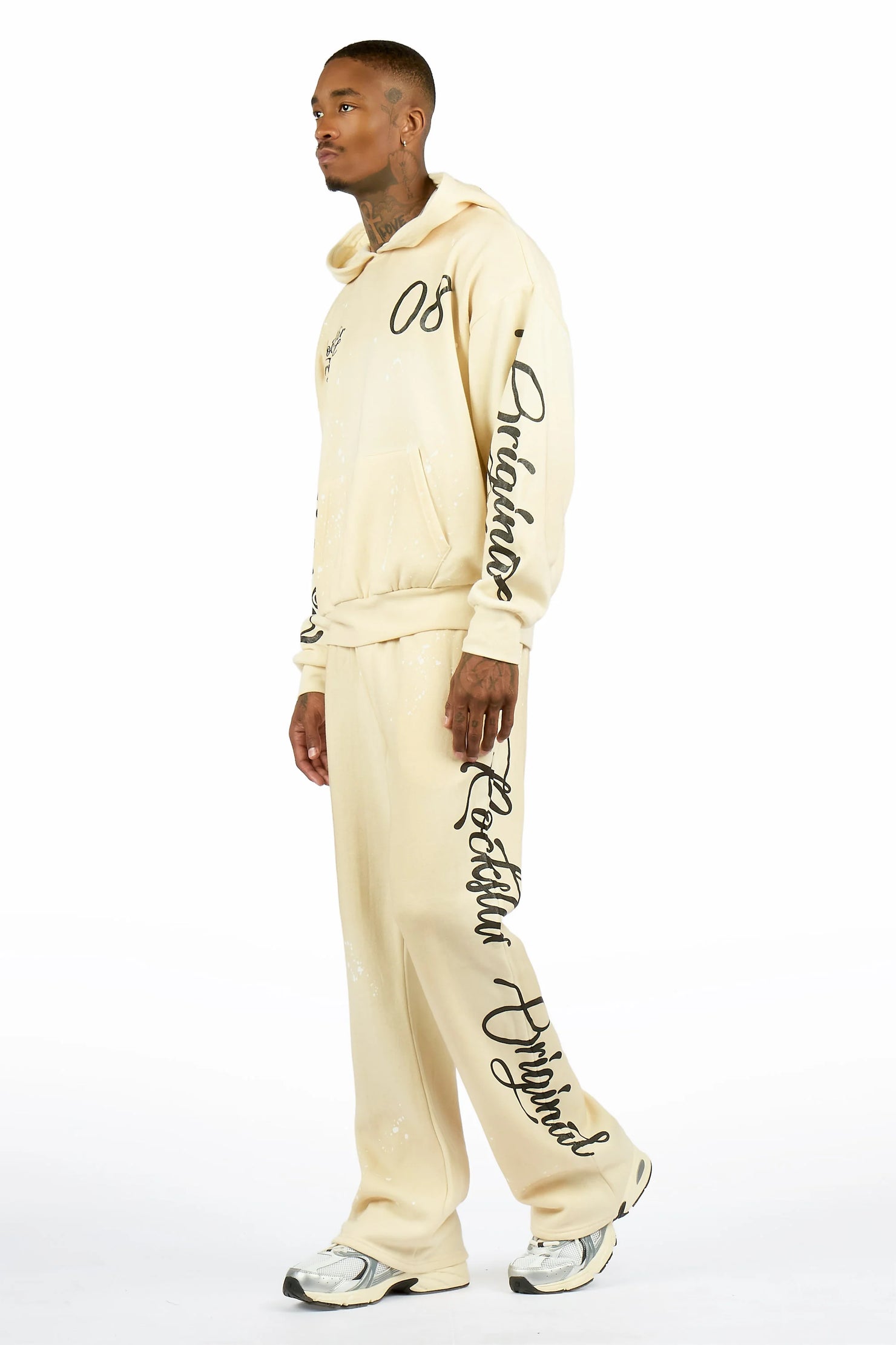 Hanif 2.0 Vintage Sand Hoodie/ Relaxed Pant Track Set