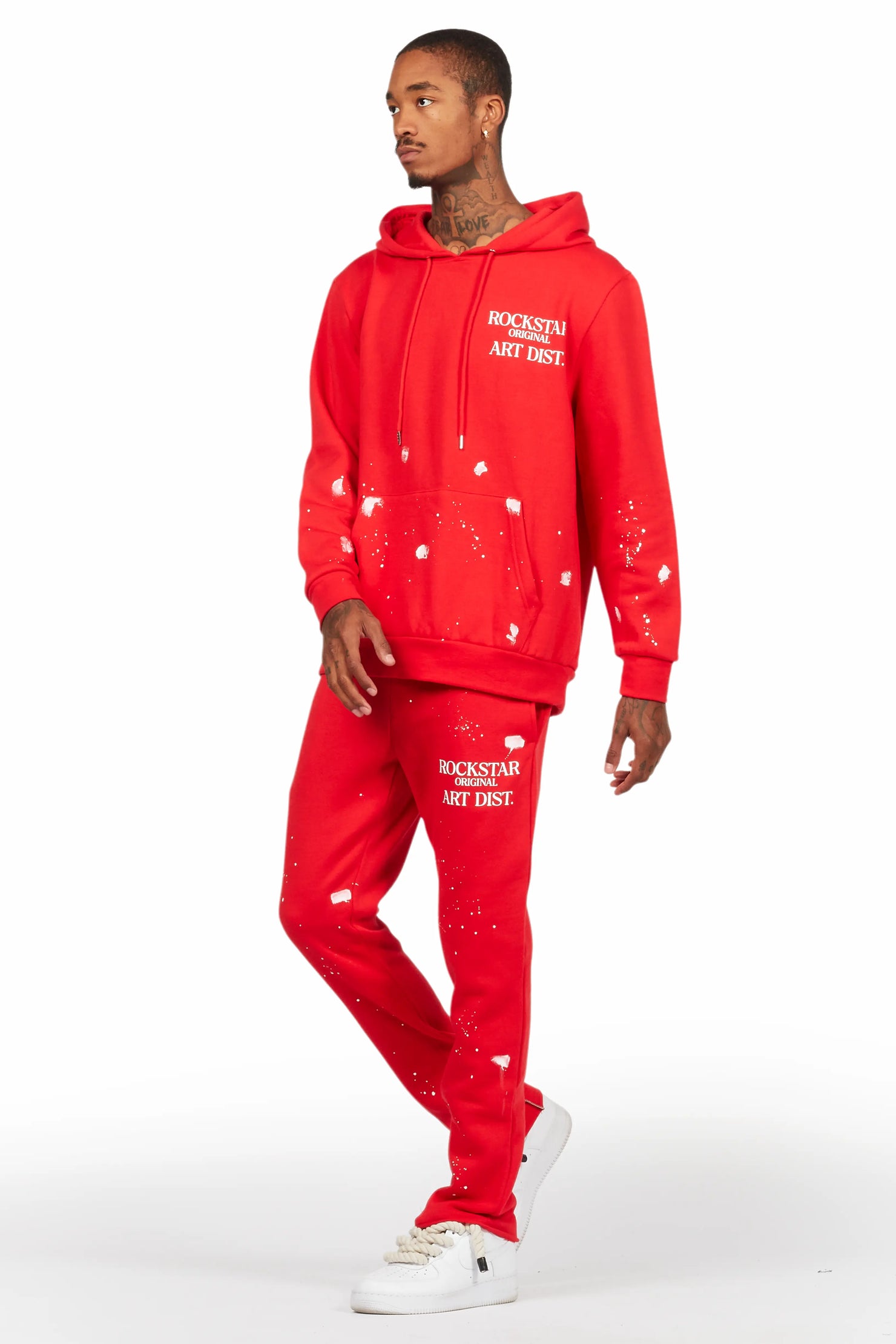 Raffer Red 2.0 Slim Fit Track Set