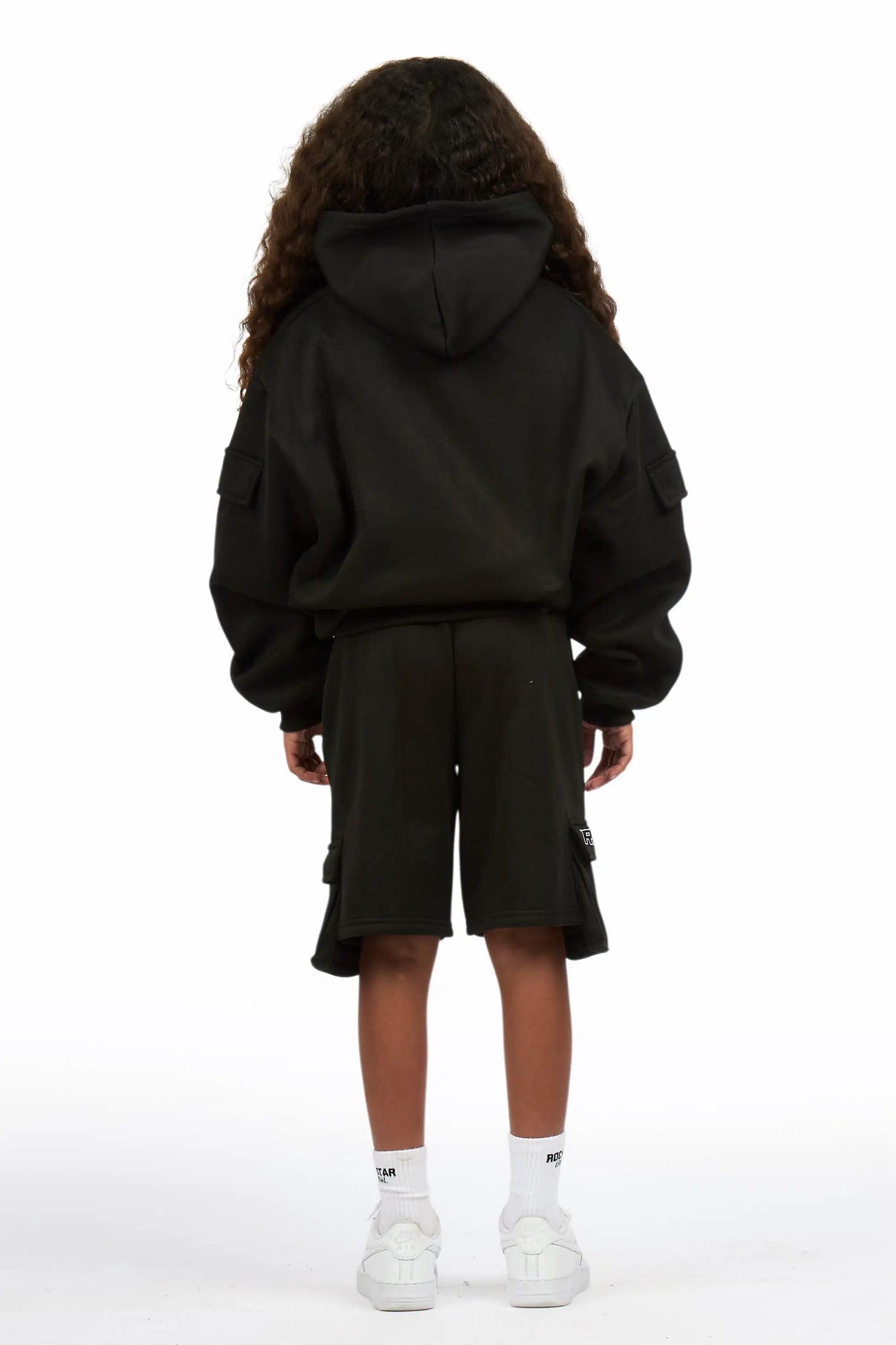 Girls Natanya Black Short Set