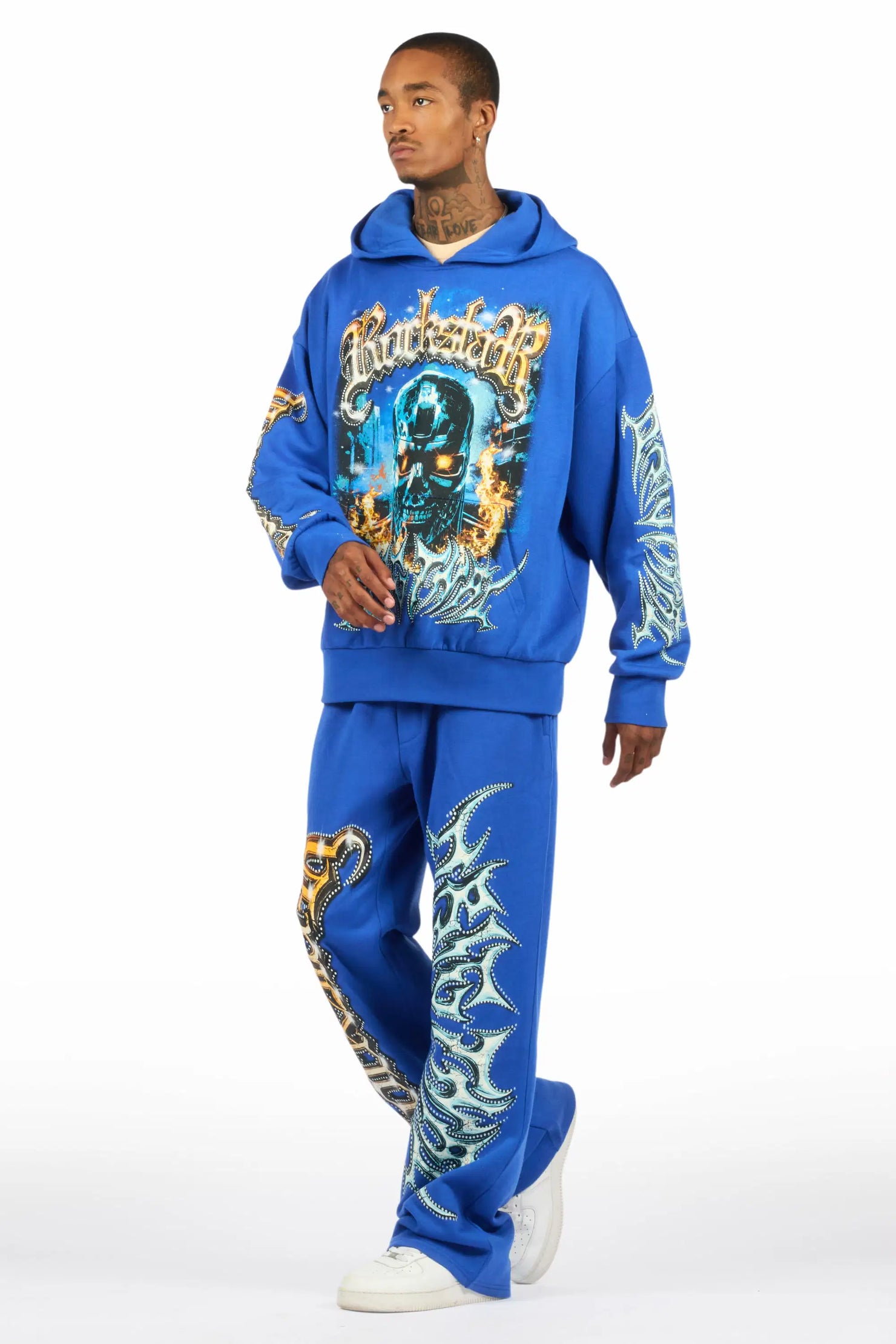 Mesin Royal Hoodie/Baggy Pant Track Set