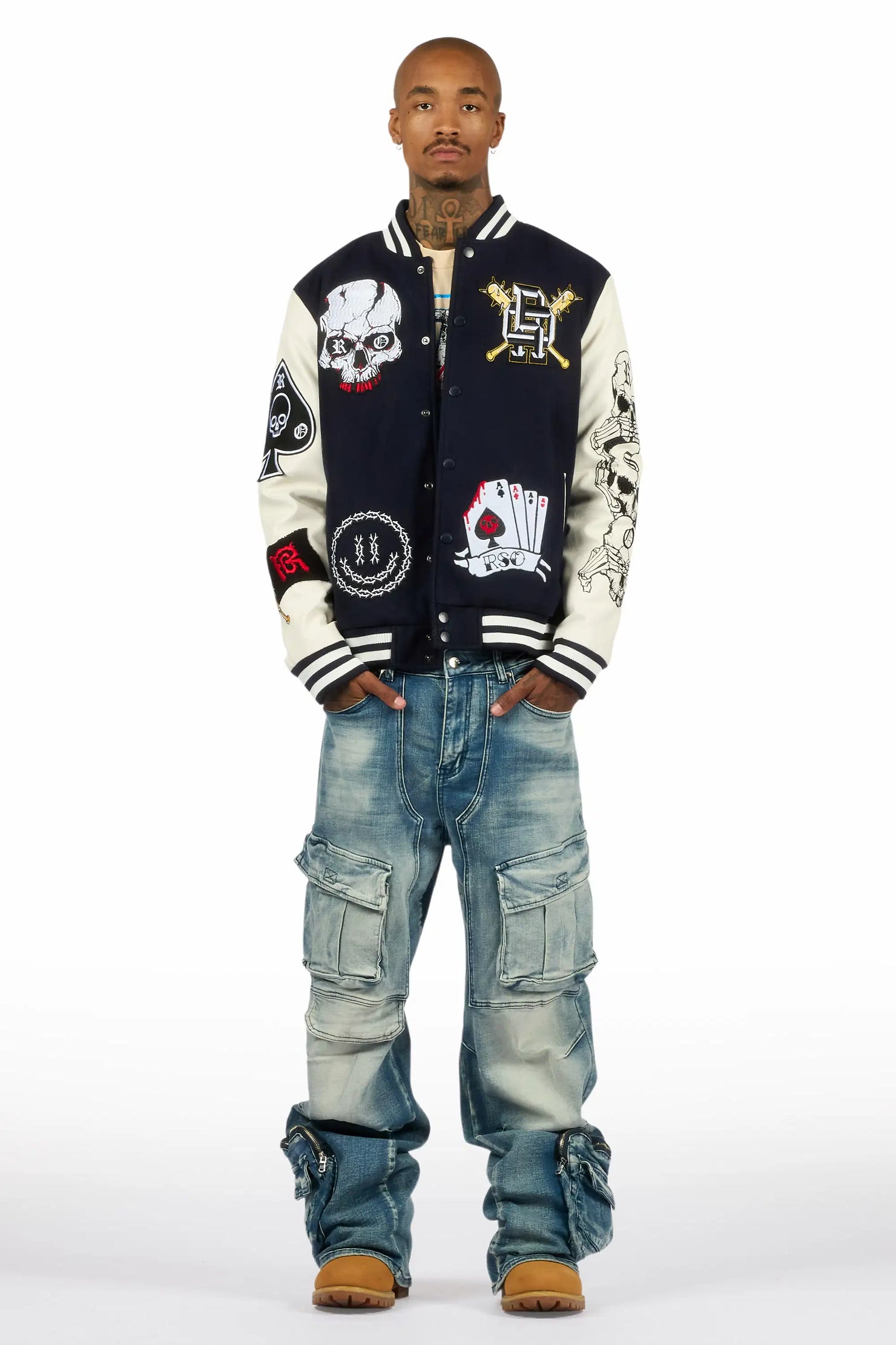 Velo Blue Baggy Fit Jean