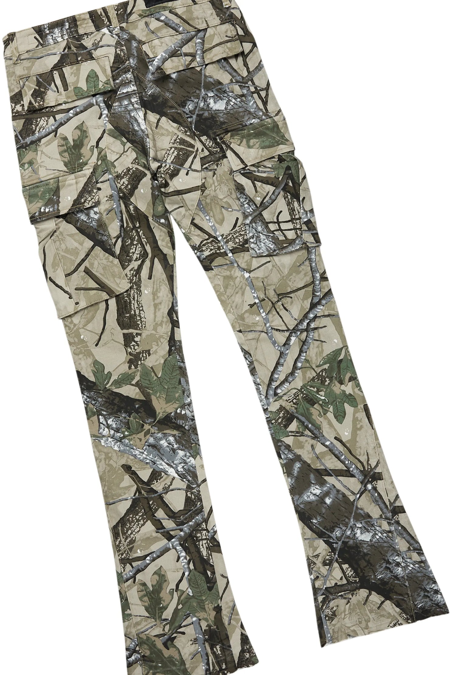 Karlo Orange Hoodie/Stacked Flare Jean Bundle