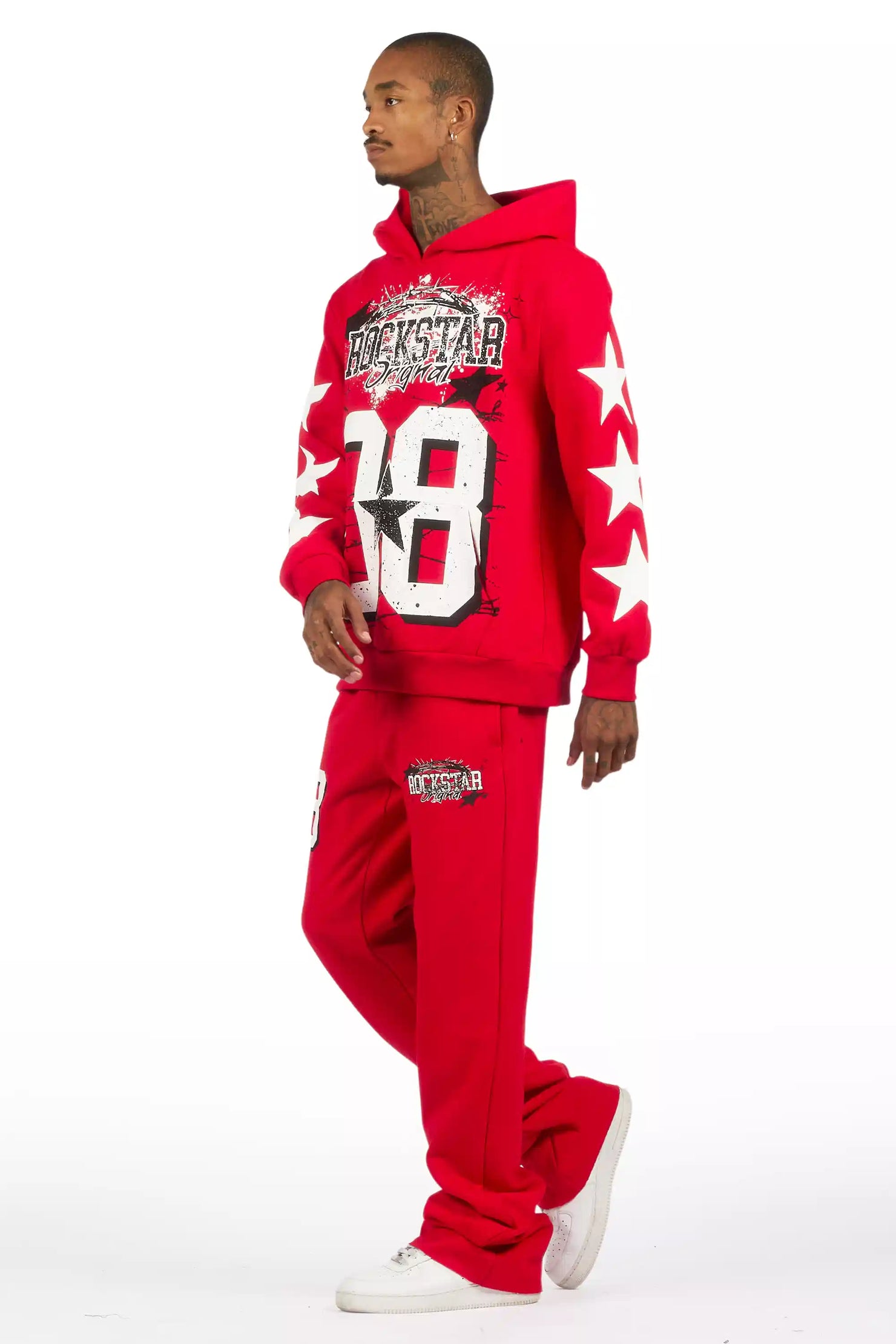 Allstar Red Stacked Track Set