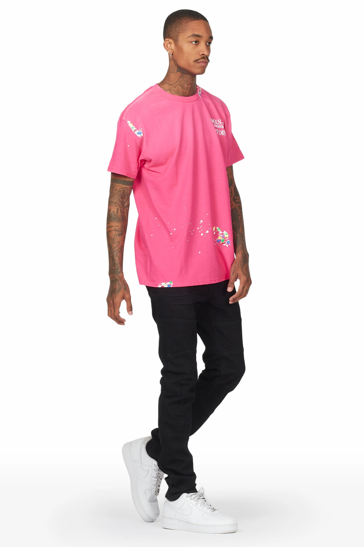Milo Jet Black Stretch Jean
