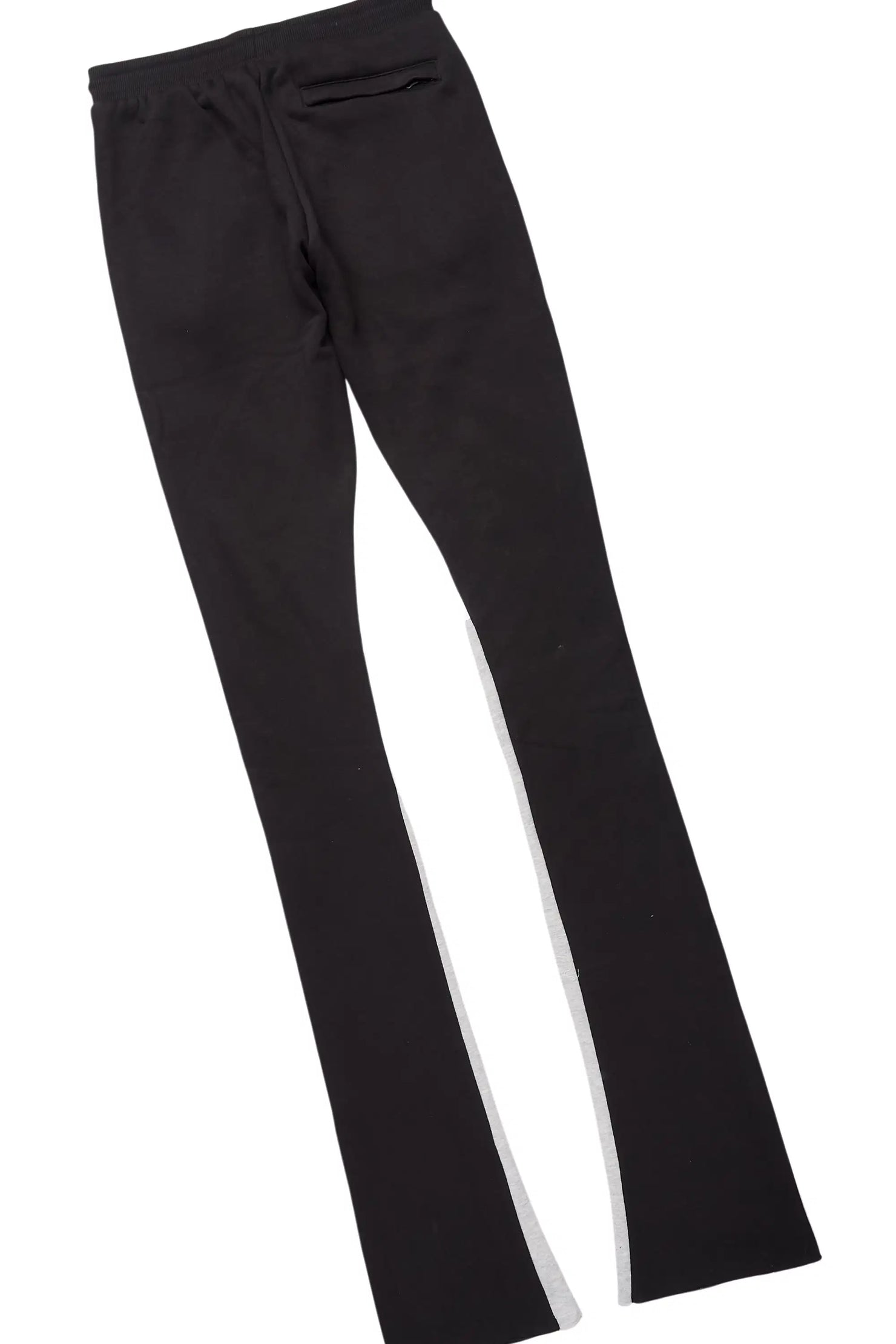 Scipt Black/Multi Hoodie/Super Stacked Track Set