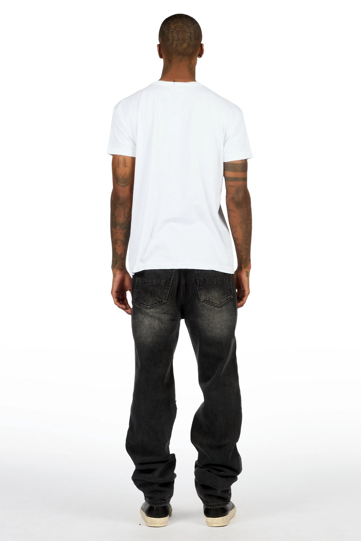 Roberson Grey Baggy Fit Jeans
