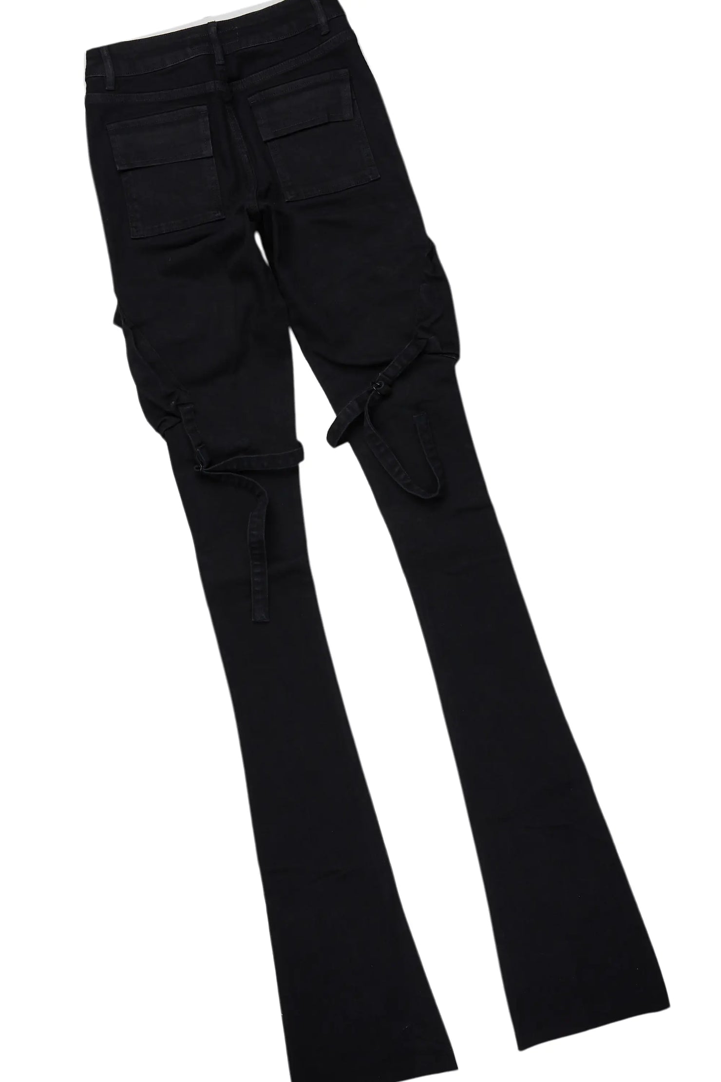 Quintona Black T-Shirt/Super Stacked Jean Set