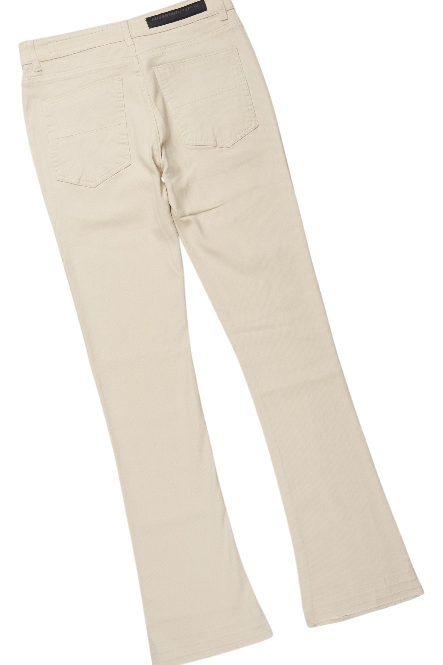 Grill Vintage Sand Oversized Graphic T-Shirt/Dag Stacked Flare Jean Set