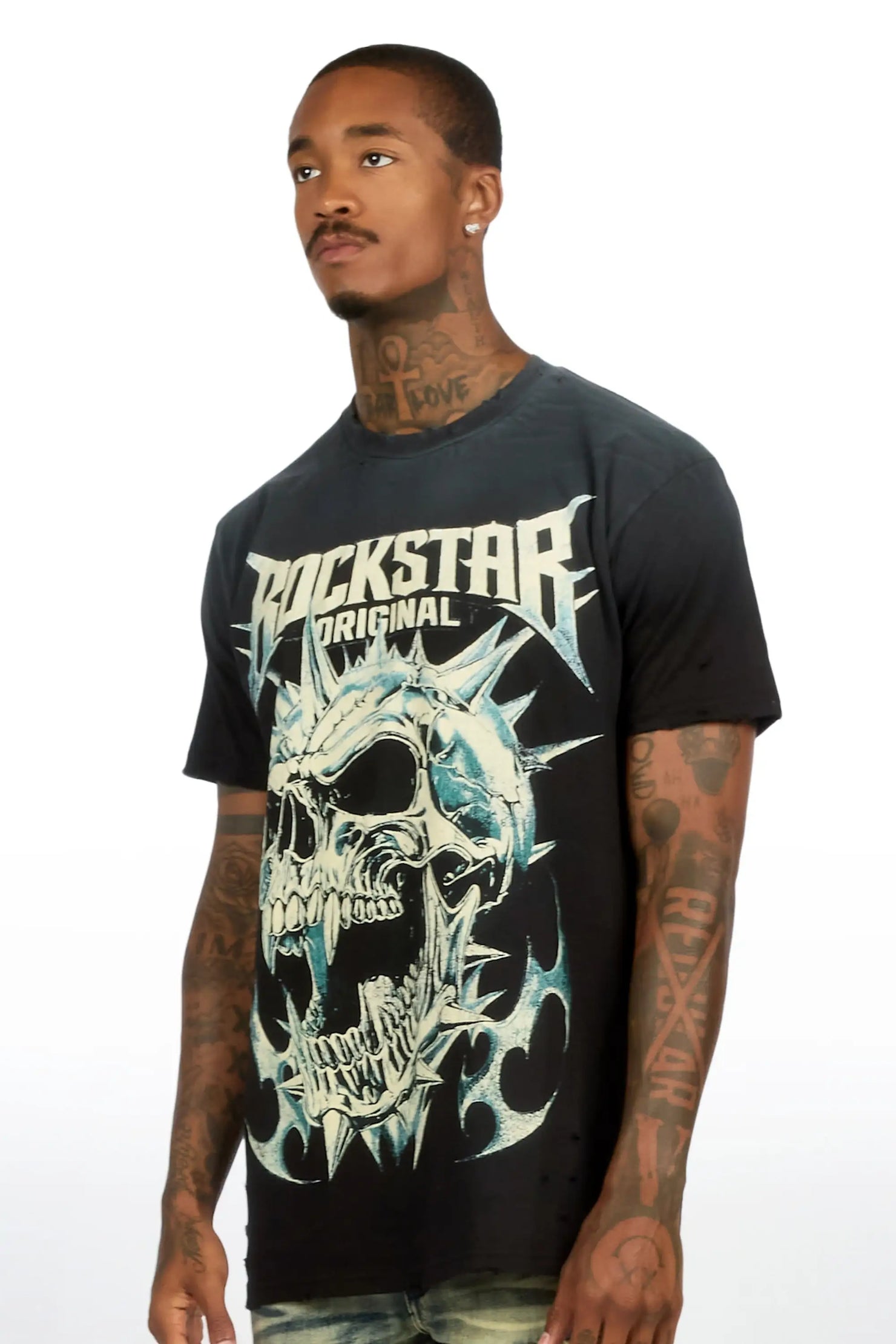 Boos Black Graphic T-Shirt