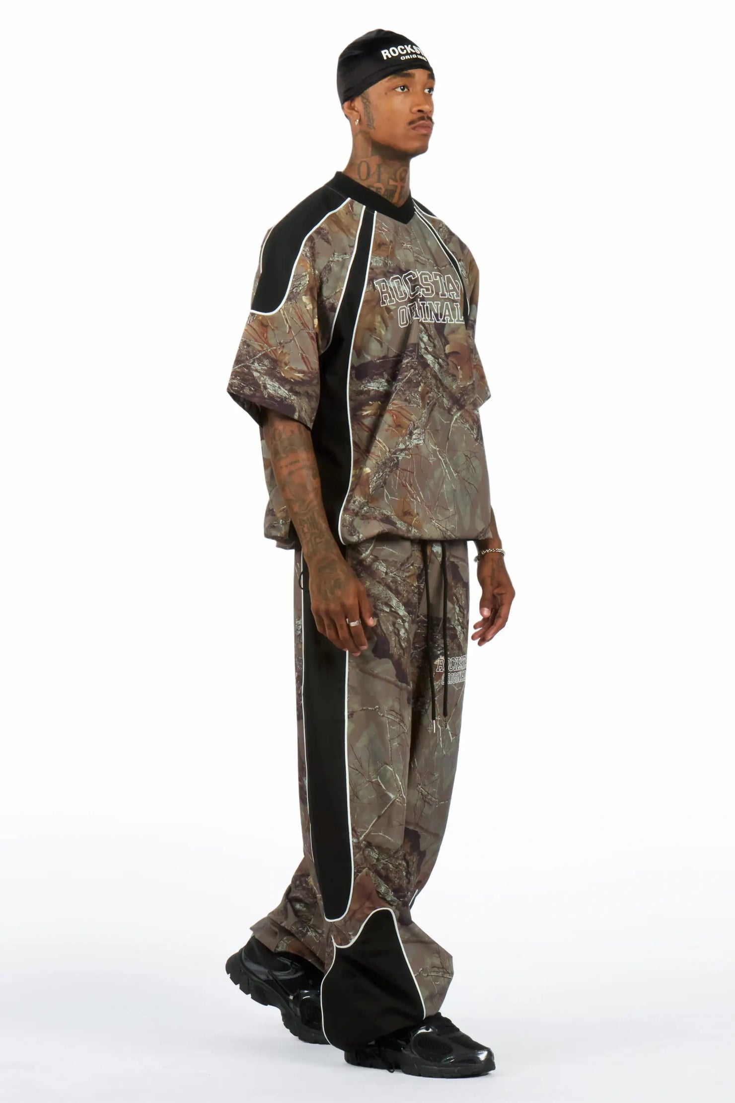 Finda Camo Windbreaker Teen Nylon Track Set