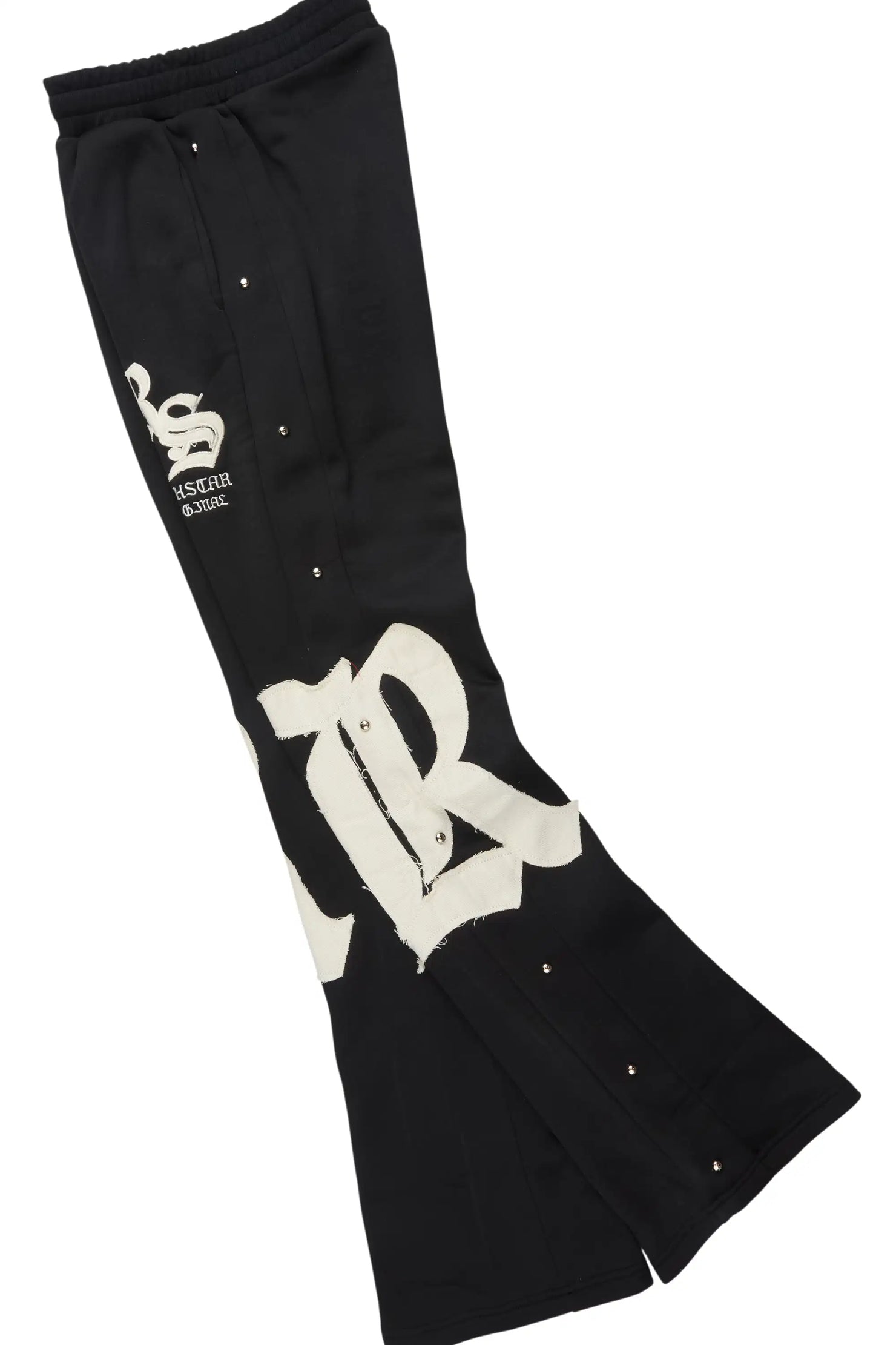 Shironda Black Snap Stacked Track Set