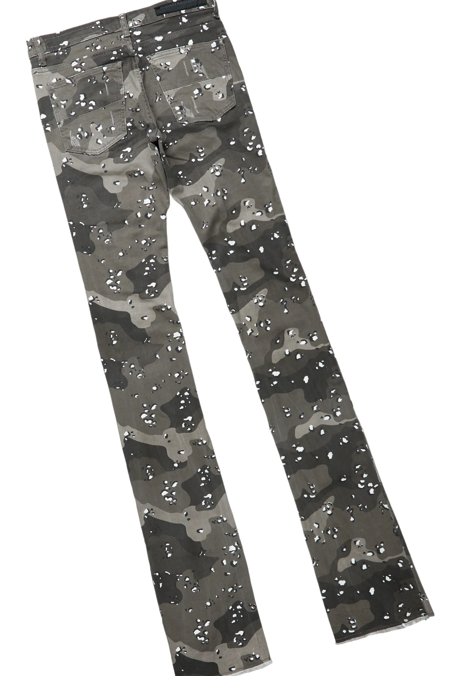 Grill Black Hoodie & Petrus Super Stacked Flare Jean Bundle