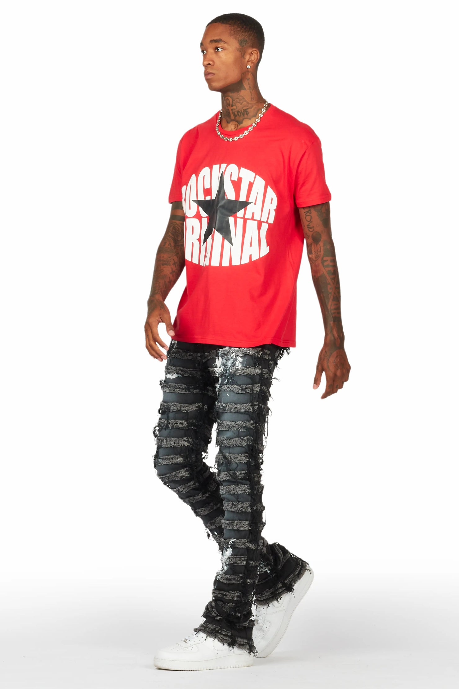 Ranger Red/White Graphic T-Shirt