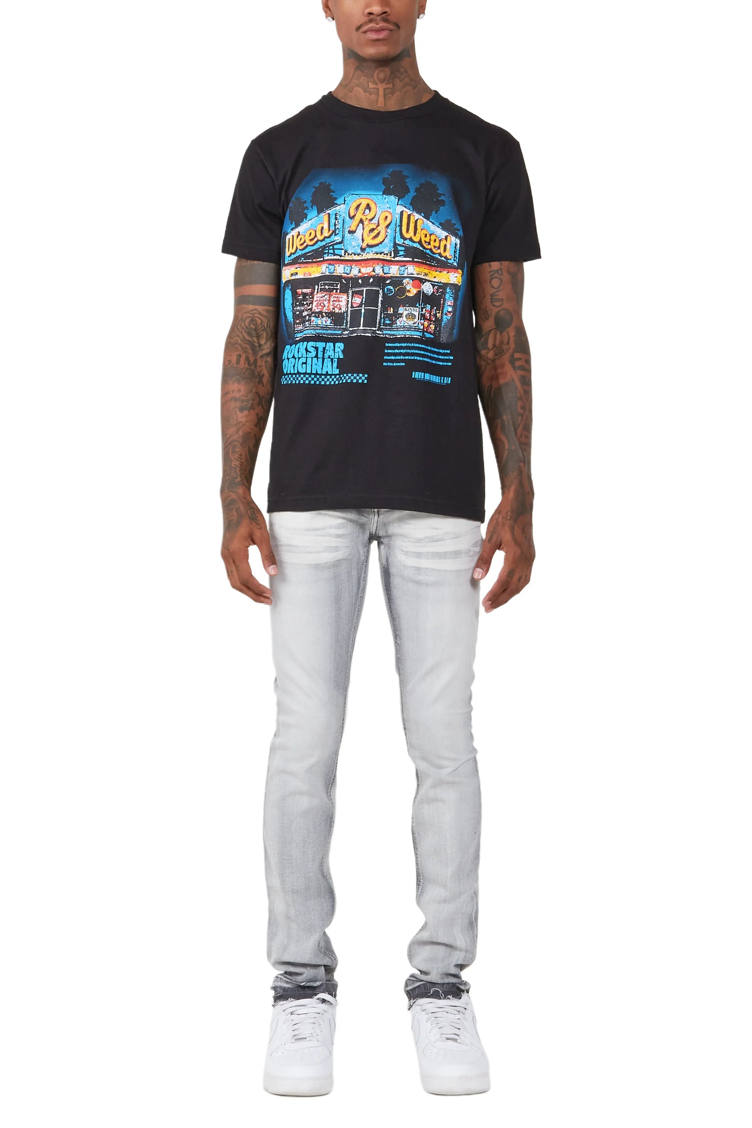Jaecee Grey Denim Jean