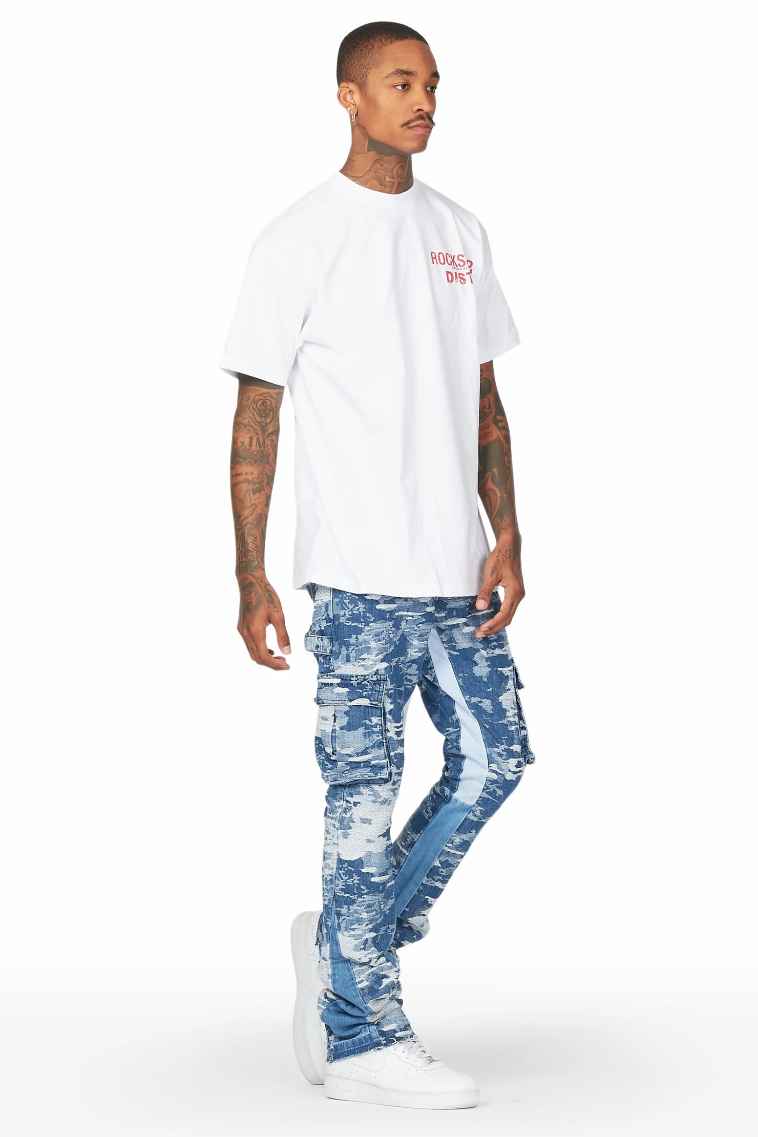 Jaxson Blue Stacked Jean