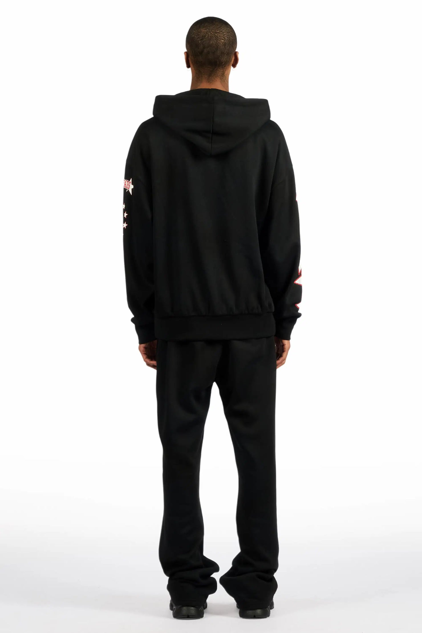 Marxe Black Hoodie/Baggy Pant Track Set