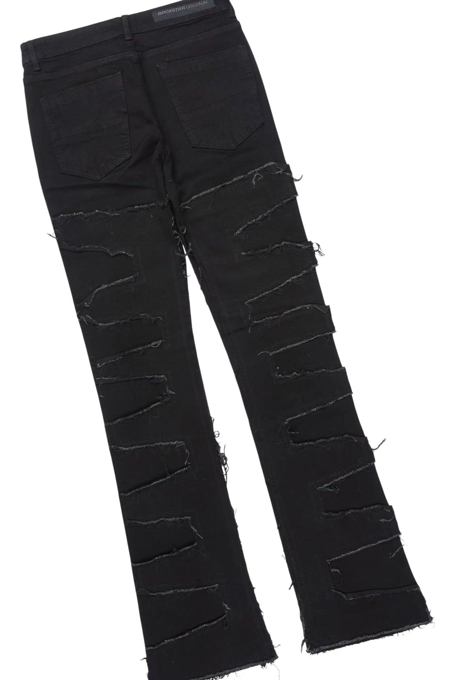 Lake Black T-Shirt/Stacked Flare Jean Bundle