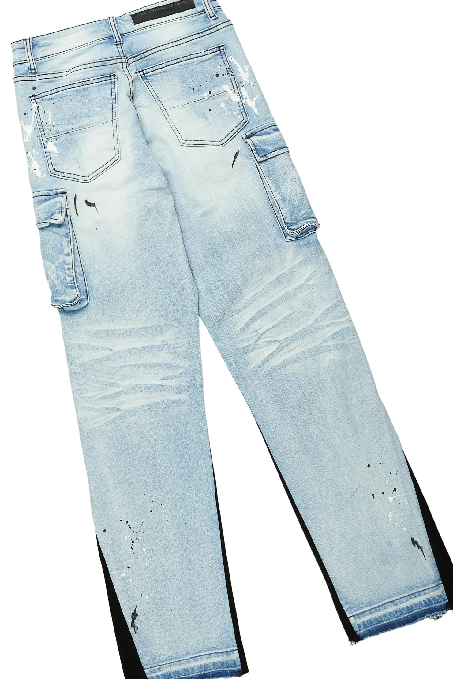 Bubble Royal Blue Hoodie/Baggy Fit Jean Bundle