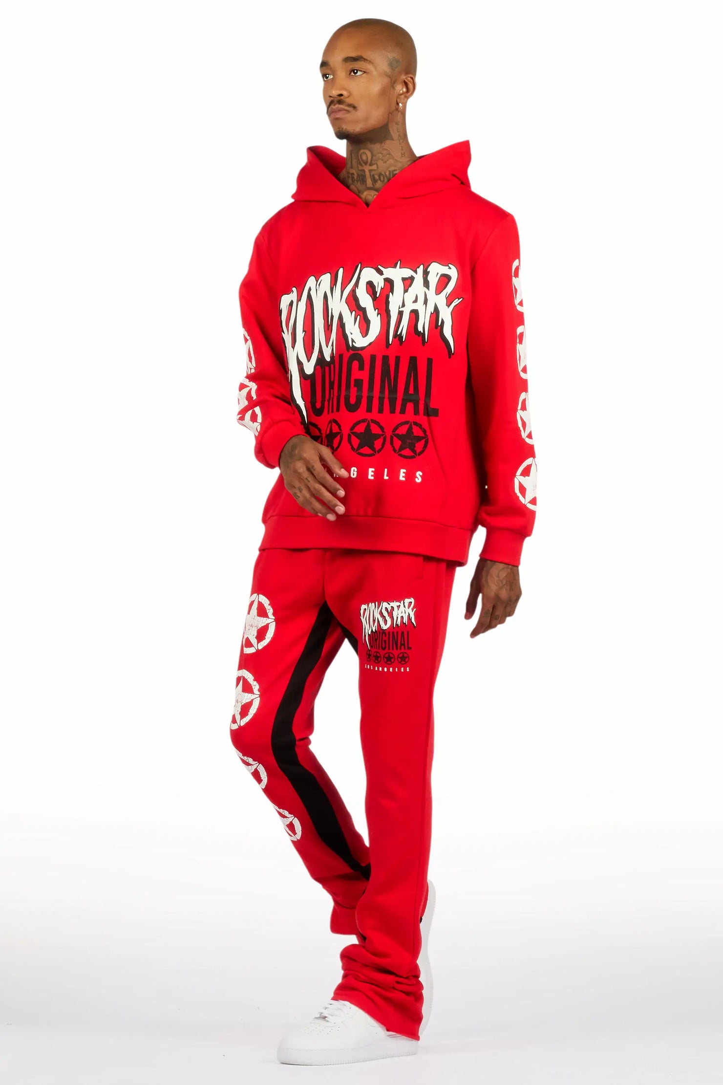 Wizzurd Red Stacked Track Set