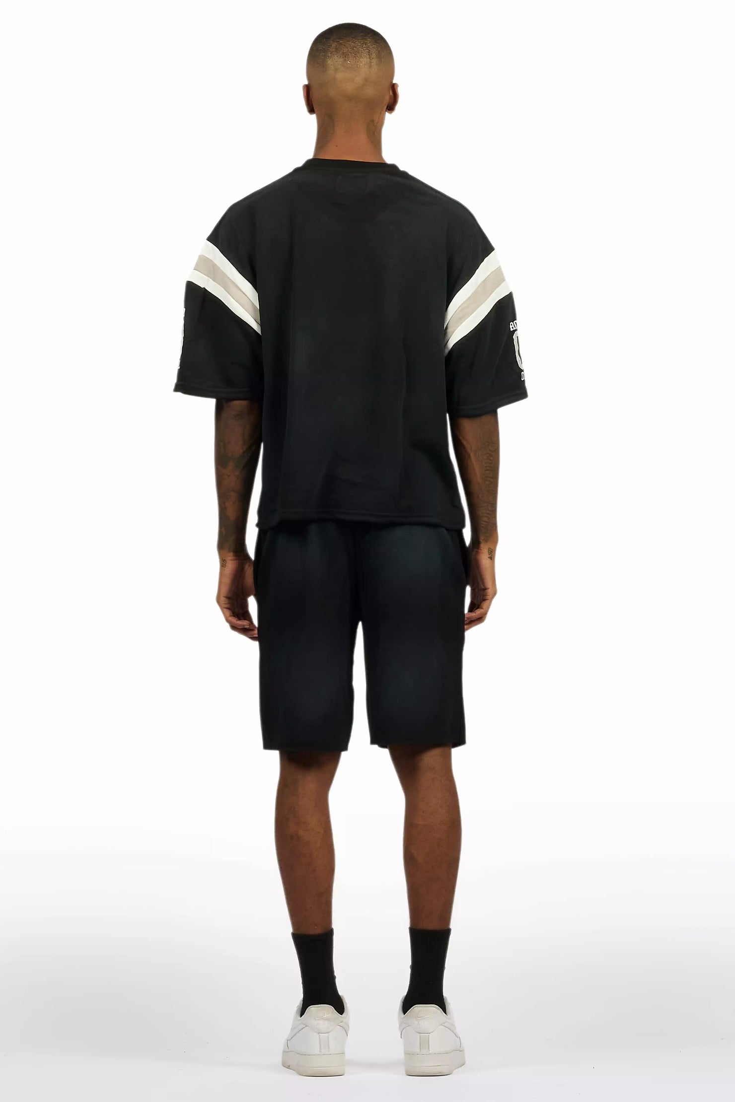 Boe Black T-Shirt/Short Set