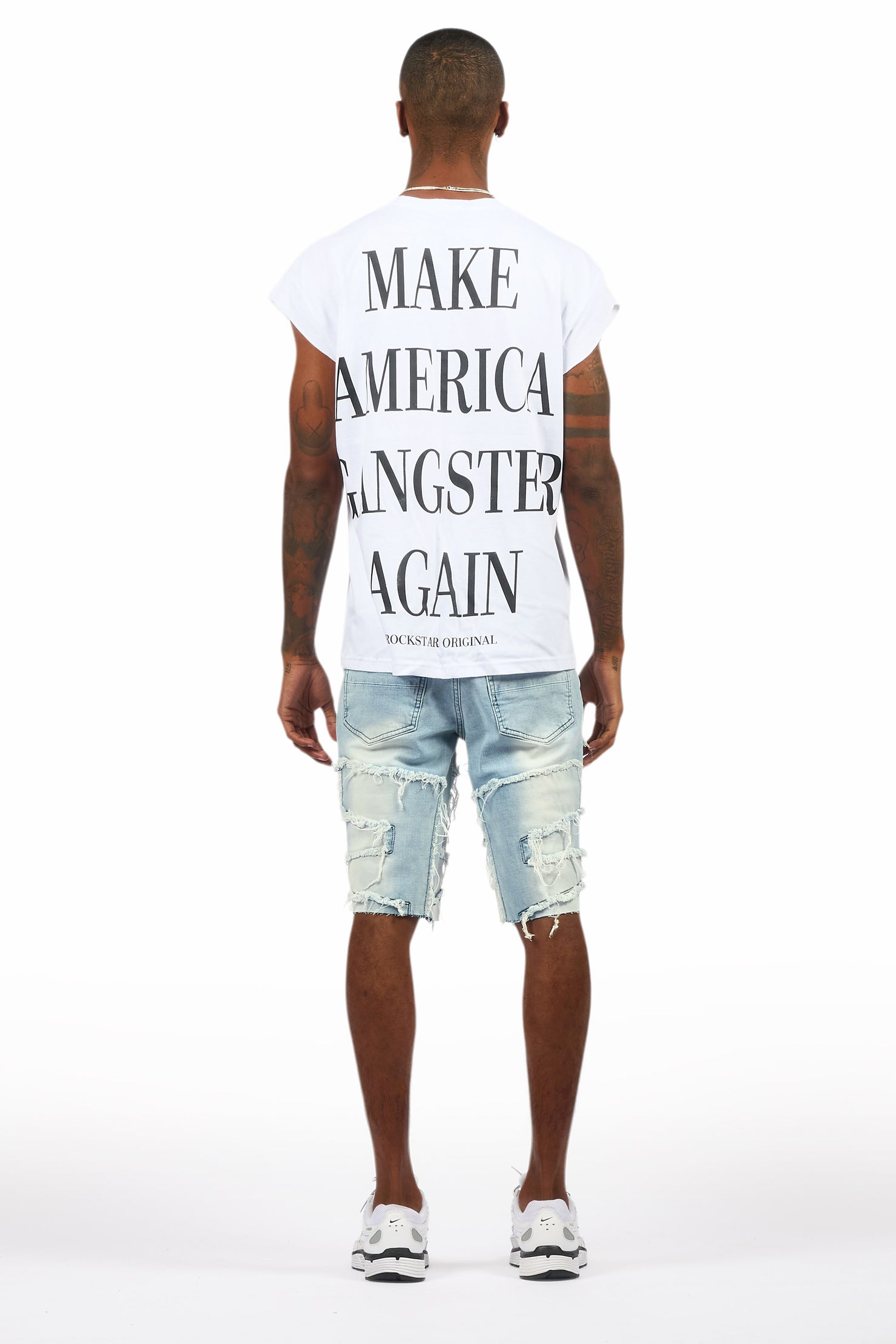 Shake Blue Denim Short