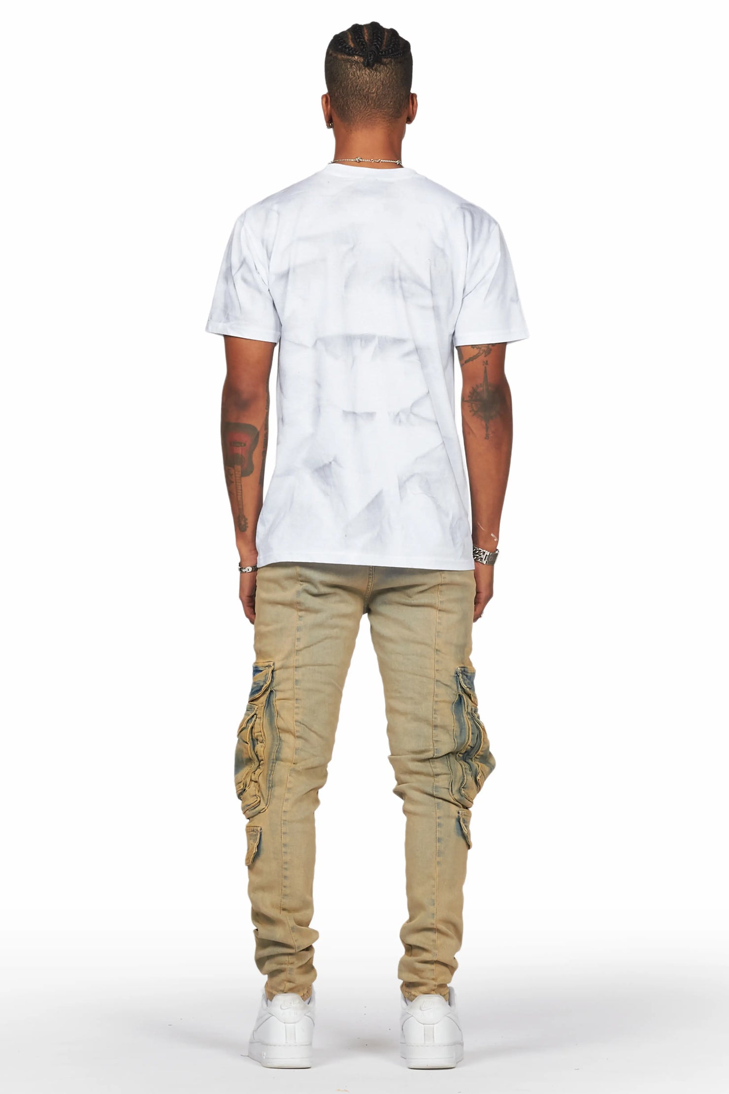 Iniko Tint Skinny Fit Cargo Jean