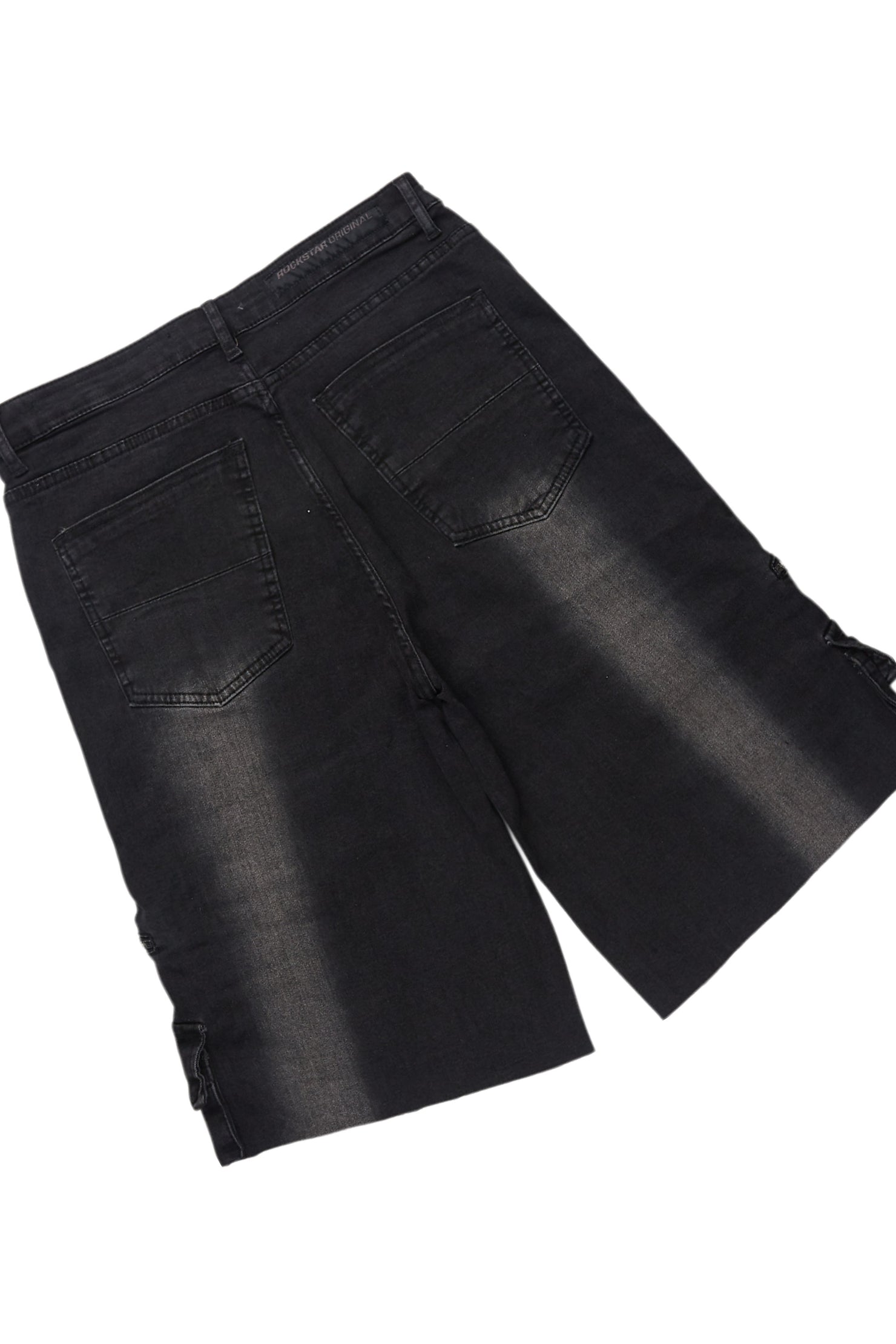 Dayte Nite Black/Red T-Shirt/Denim Short Set