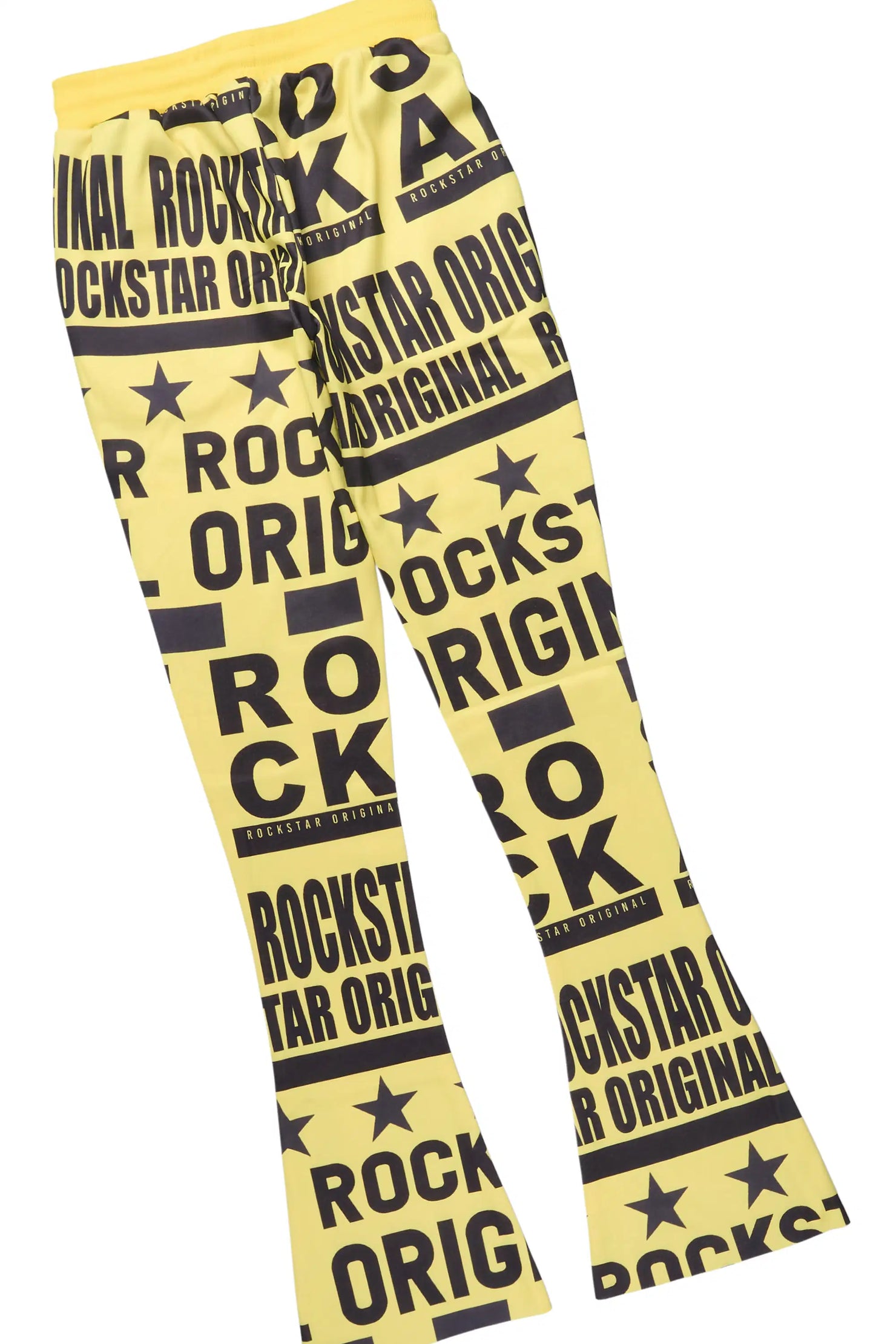 Rikelle Yellow Printed Track Set