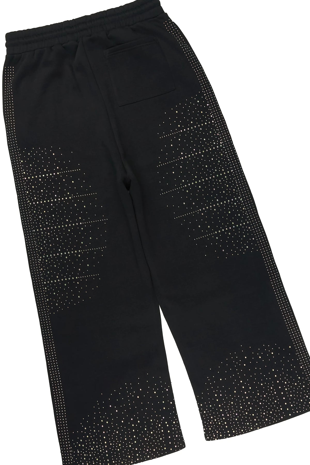 Eoghan Black Rhinestone Hoodie/Baggy Pant Track Set